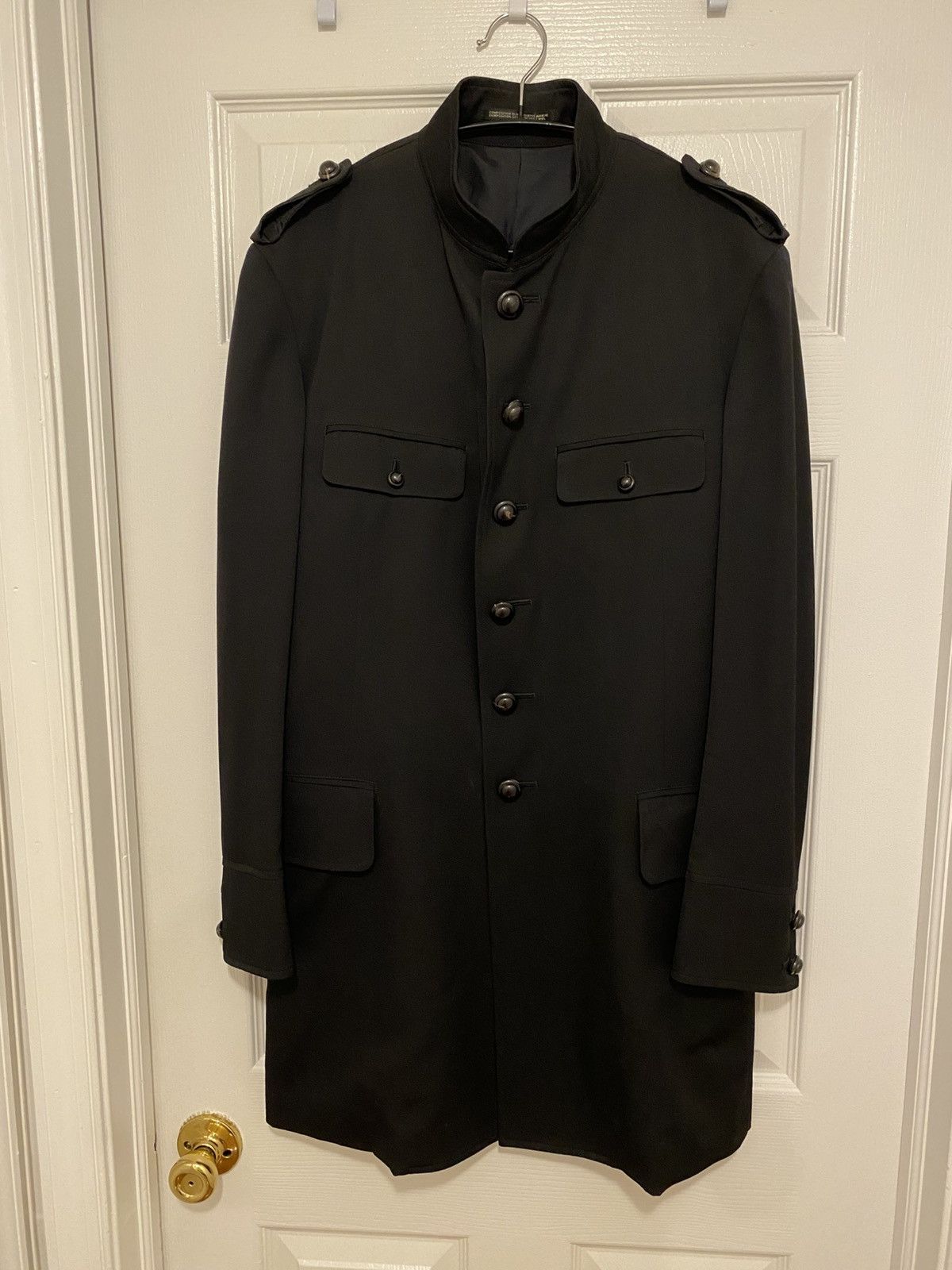 Yohji Yamamoto 09aw military stand collar coat Size US M / EU 48-50 / 2 - 3 Thumbnail