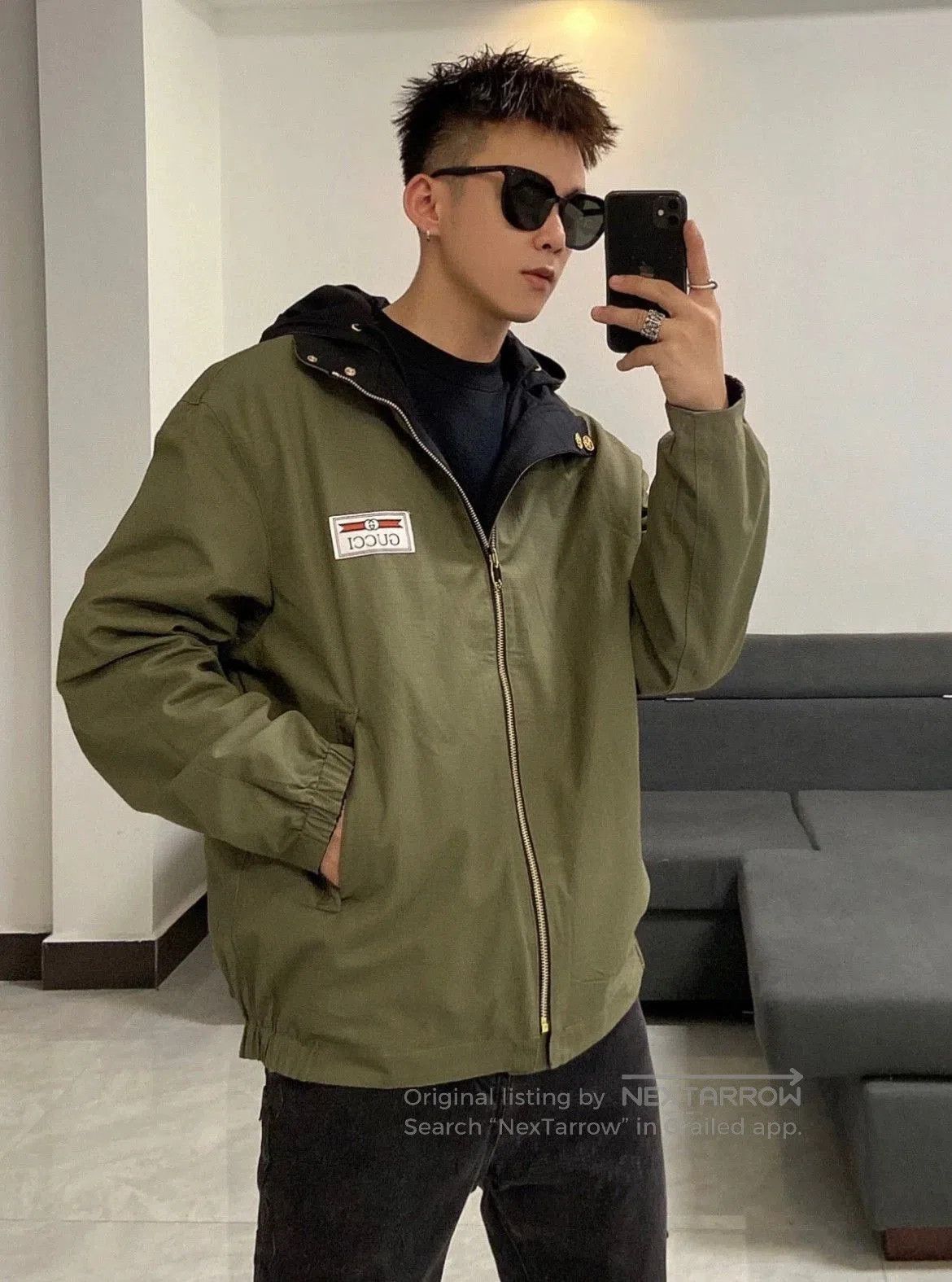 Gucci reversible gucci jacket in size 44. Size US S / EU 44-46 / 1 - 8 Thumbnail