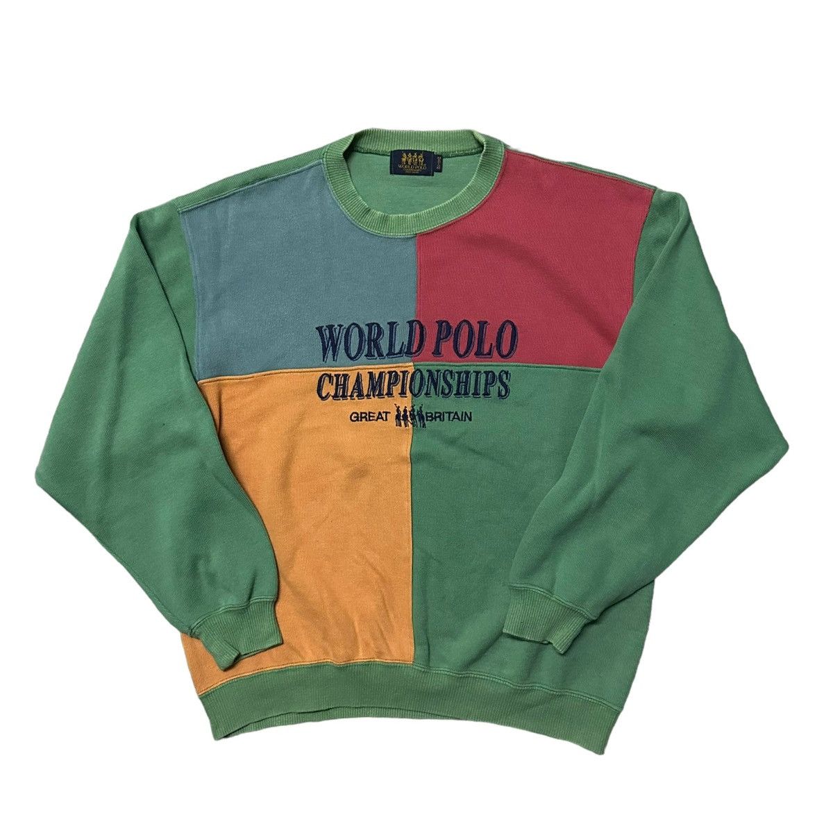Polo Ralph Lauren world Polo championship great britain multicolor sweatshirt Size US M / EU 48-50 / 2 - 4 Thumbnail