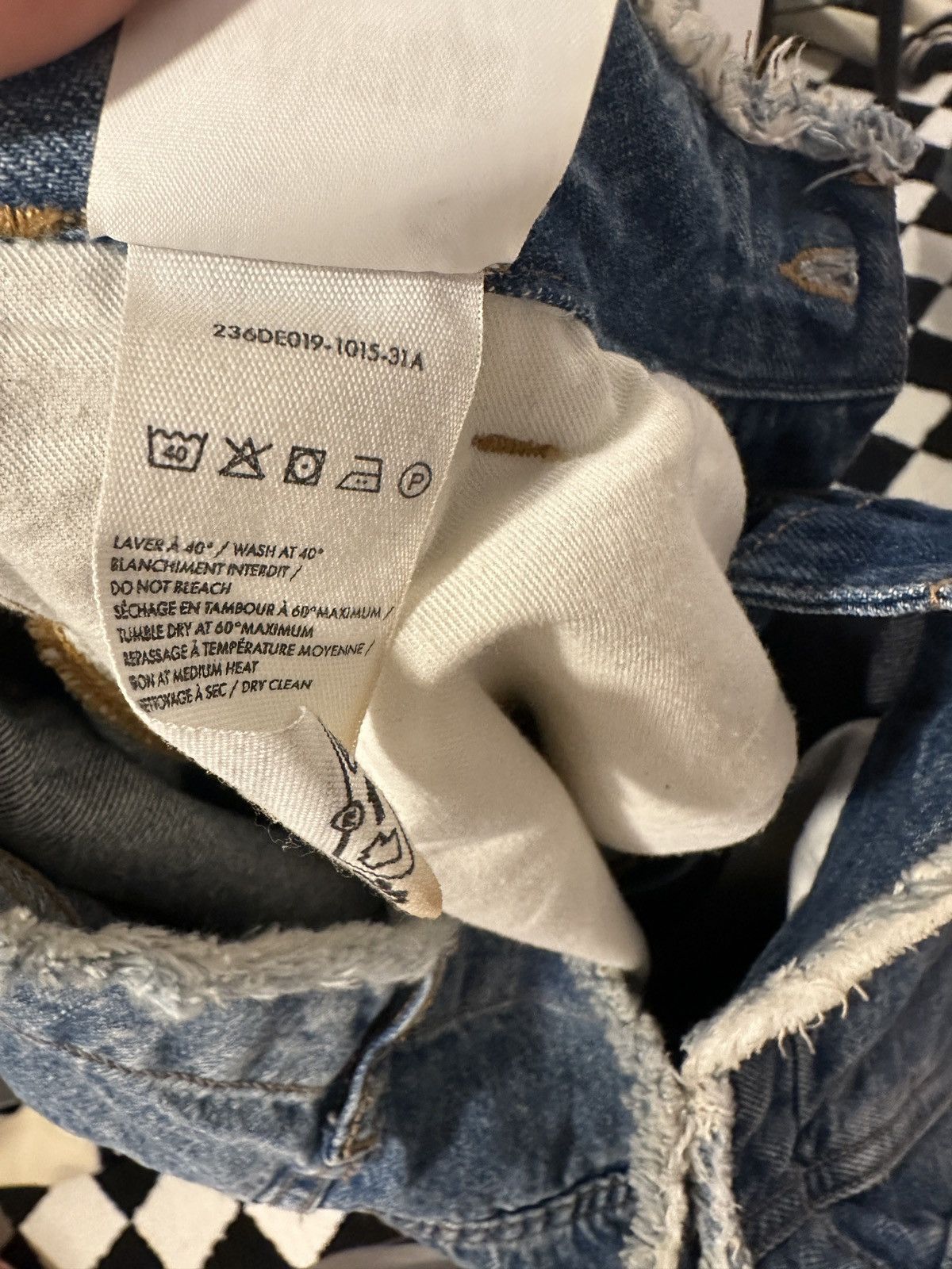 Jacquemus Jacquemus Blue Le Chouchou 'Le de Nîmes Criollo' Jeans Size US 31 - 8 Thumbnail