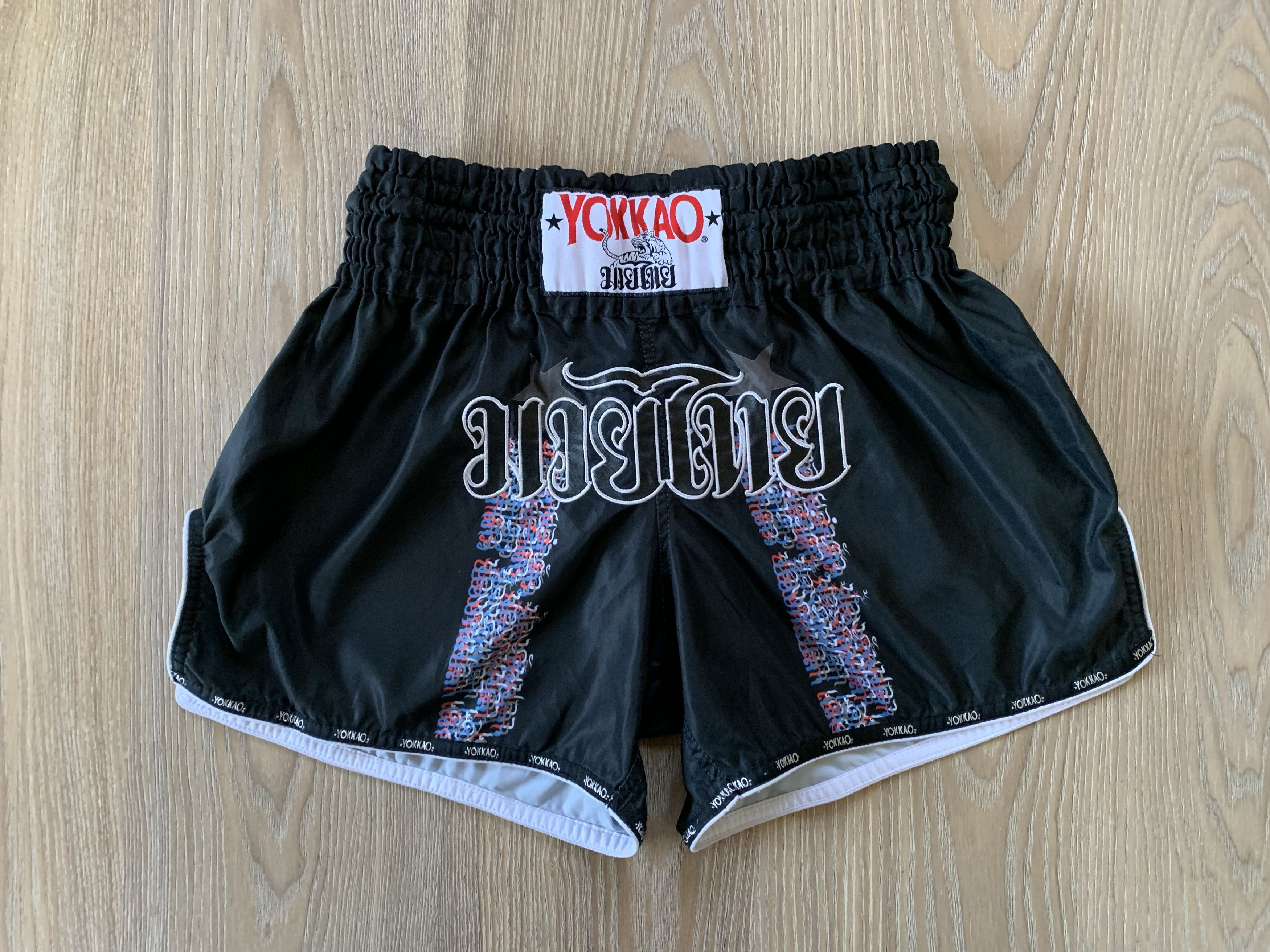 Japanese Brand × Sports Specialties Vintage Yokkao Muai Thai Shorts Size US 36 / EU 52 - 2 Thumbnail