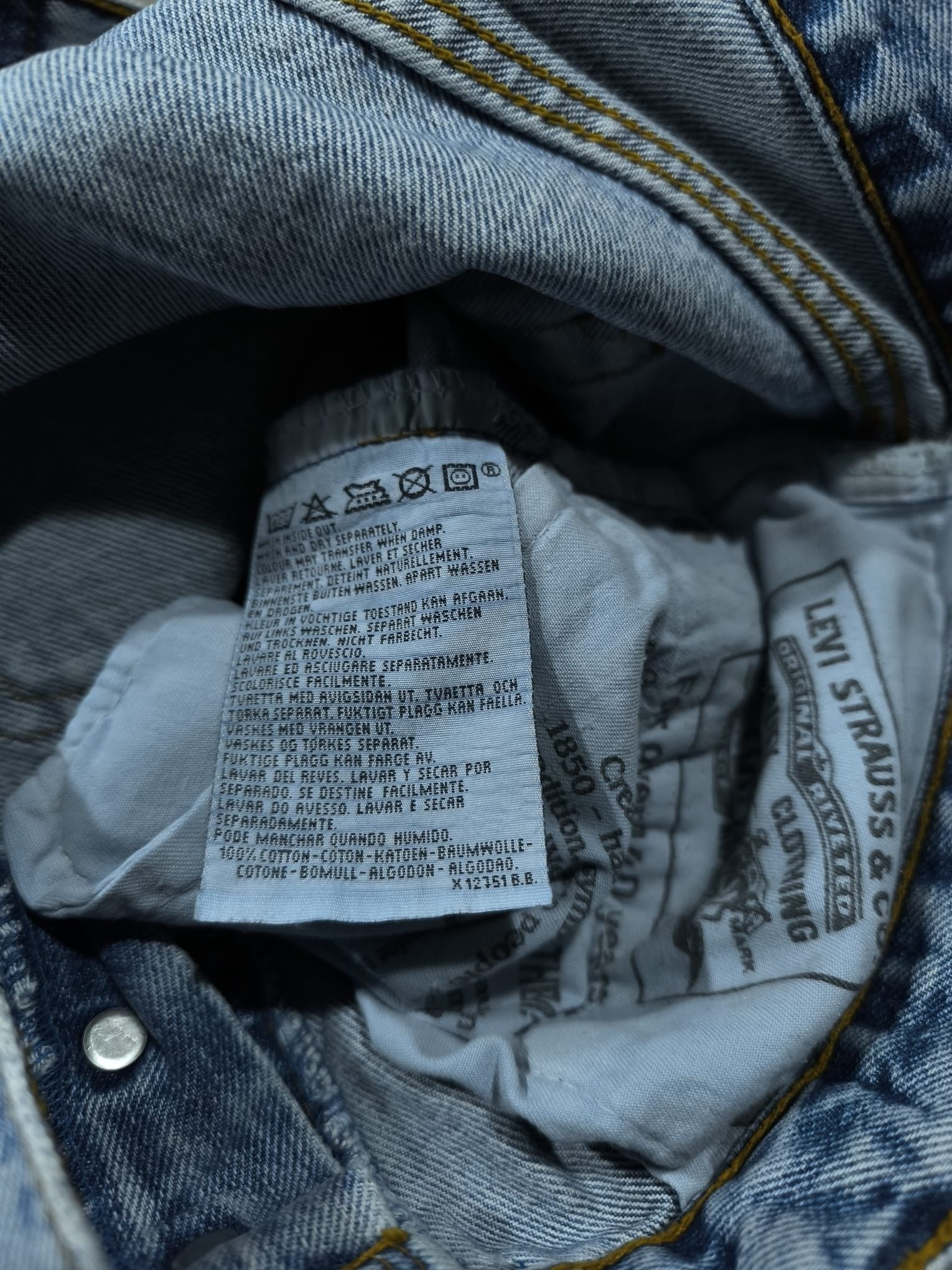 Levi's vintage levis 517 acid washed jeans Size US 34 / EU 50 - 7 Thumbnail
