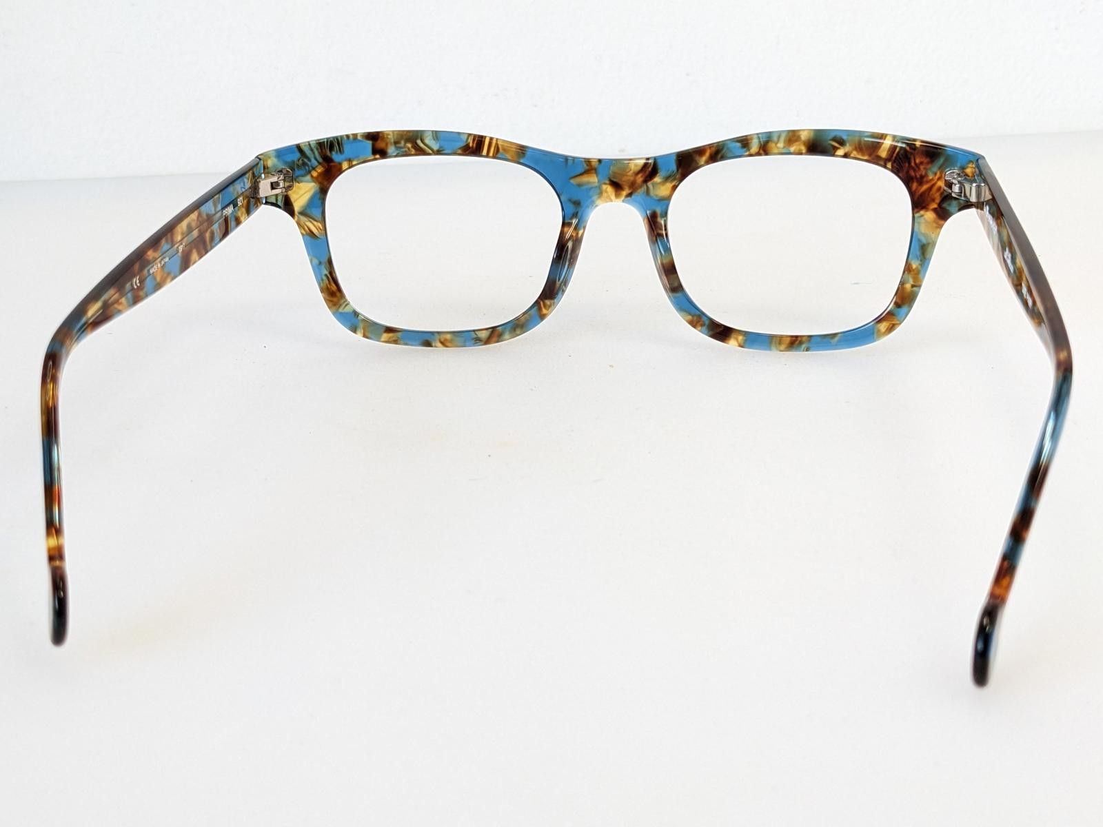 l.a.Eyeworks L.A. Eyeworks Japan Prima 0917 Eyeglasses Blue Tortoise Size ONE SIZE - 6 Thumbnail