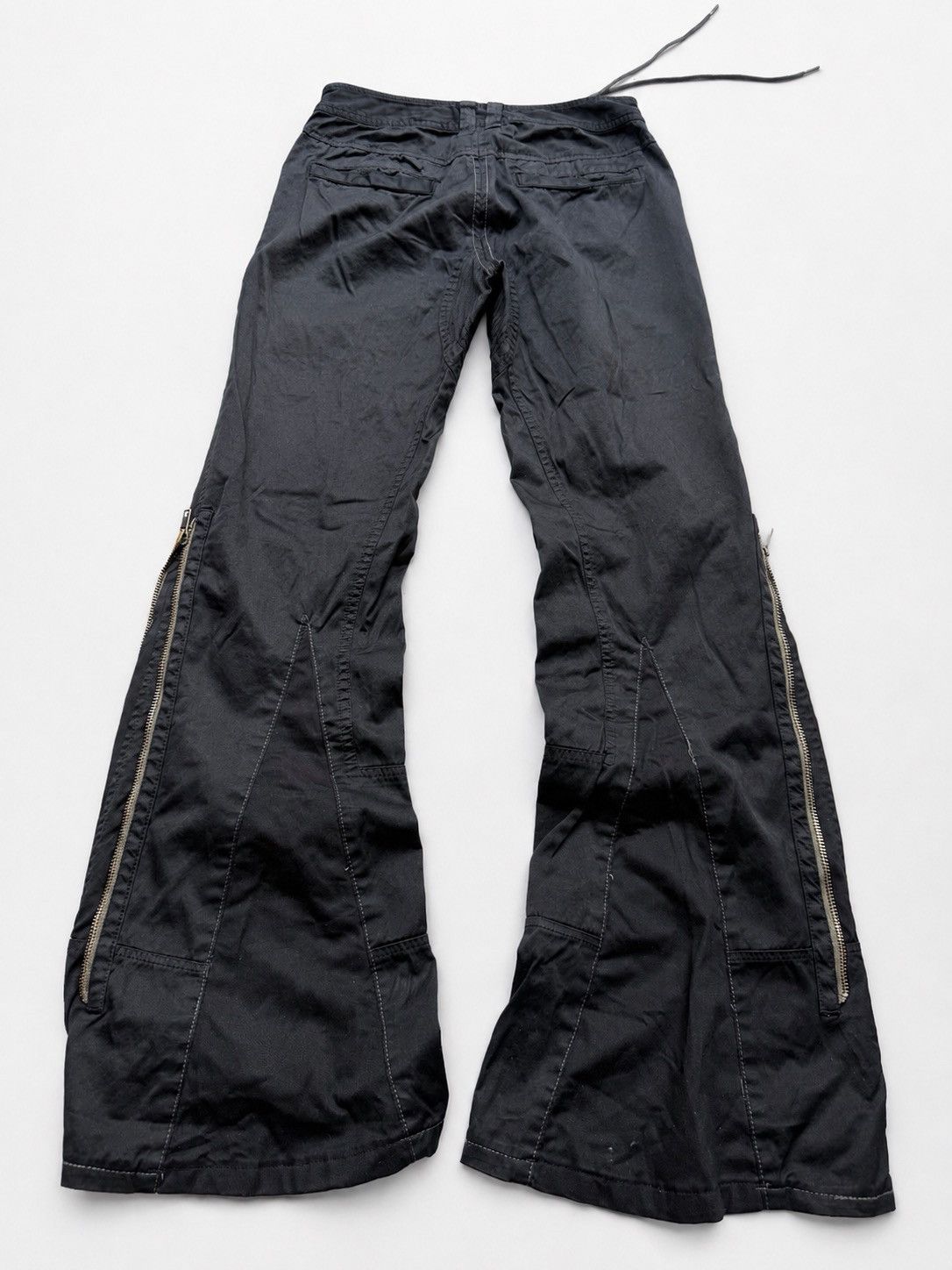 Japanese Brand Enchantement Lace up flare cargo pants Size US 27 - 4 Thumbnail