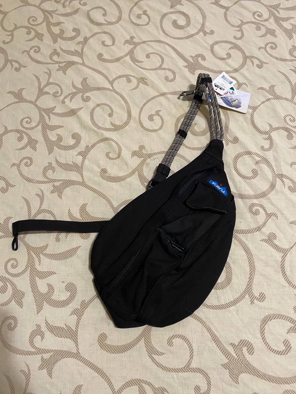 KAVU KAVU Mini Rope Bag – Black (New With Tags) Crossbody Sling Size ONE SIZE - 1 Thumbnail