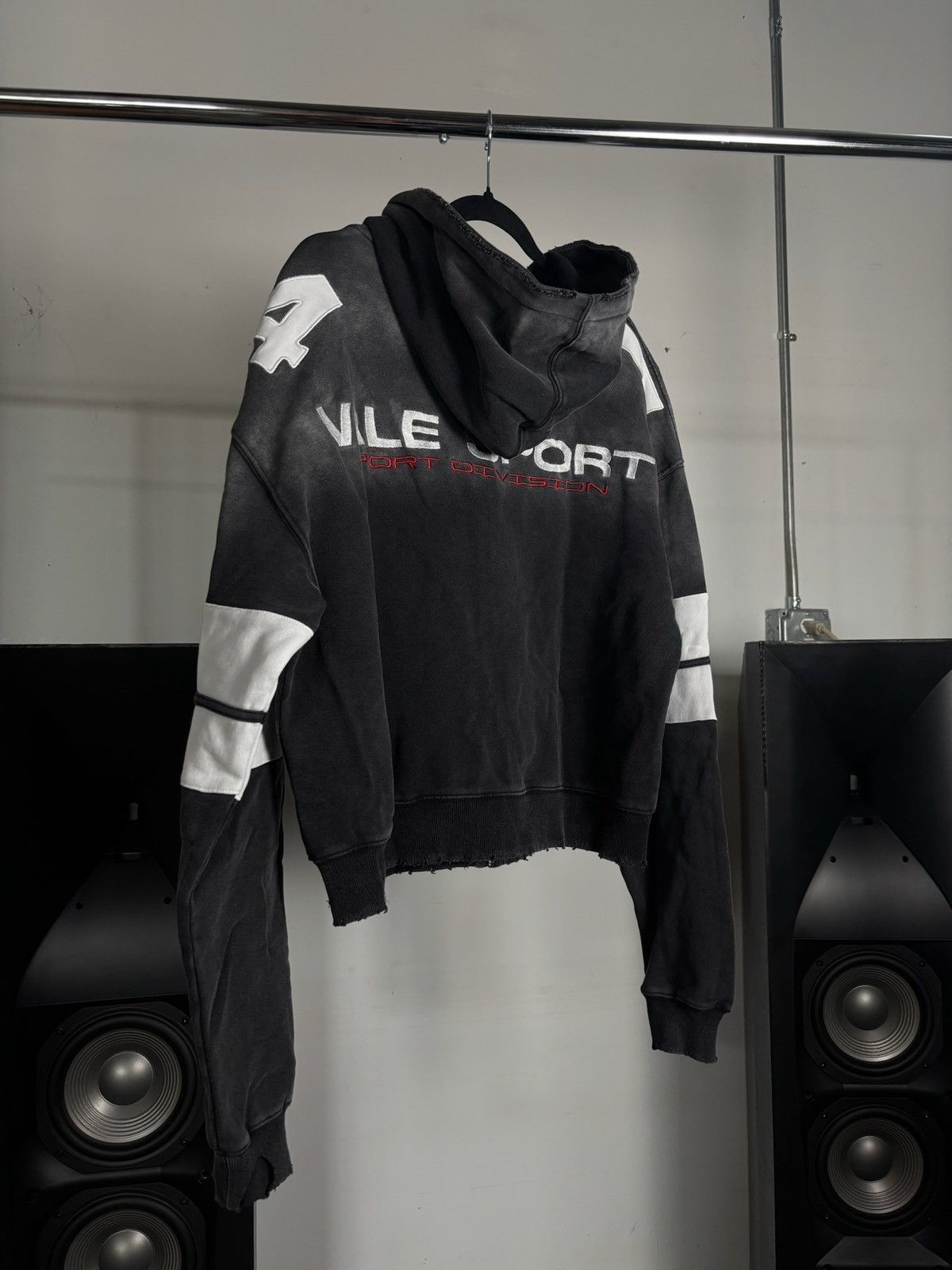 Vale Vale Forever Jerzee ‘Black’ Zip Up Hoodie Size US M / EU 48-50 / 2 - 7 Thumbnail