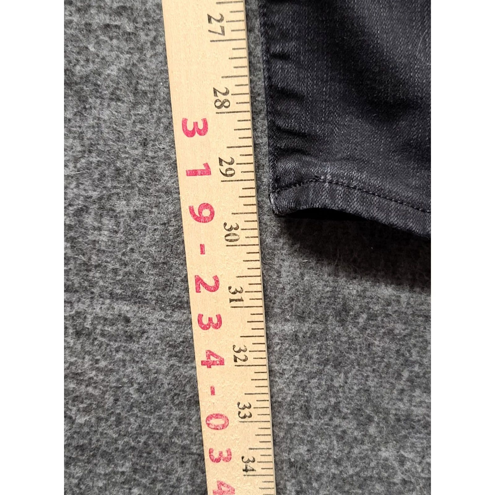 Madewell Madewell Roadtripper Jeans Womens T27x30 Regular High Rise Stretch Black Size 27" / US 4 / IT 40 - 6 Thumbnail