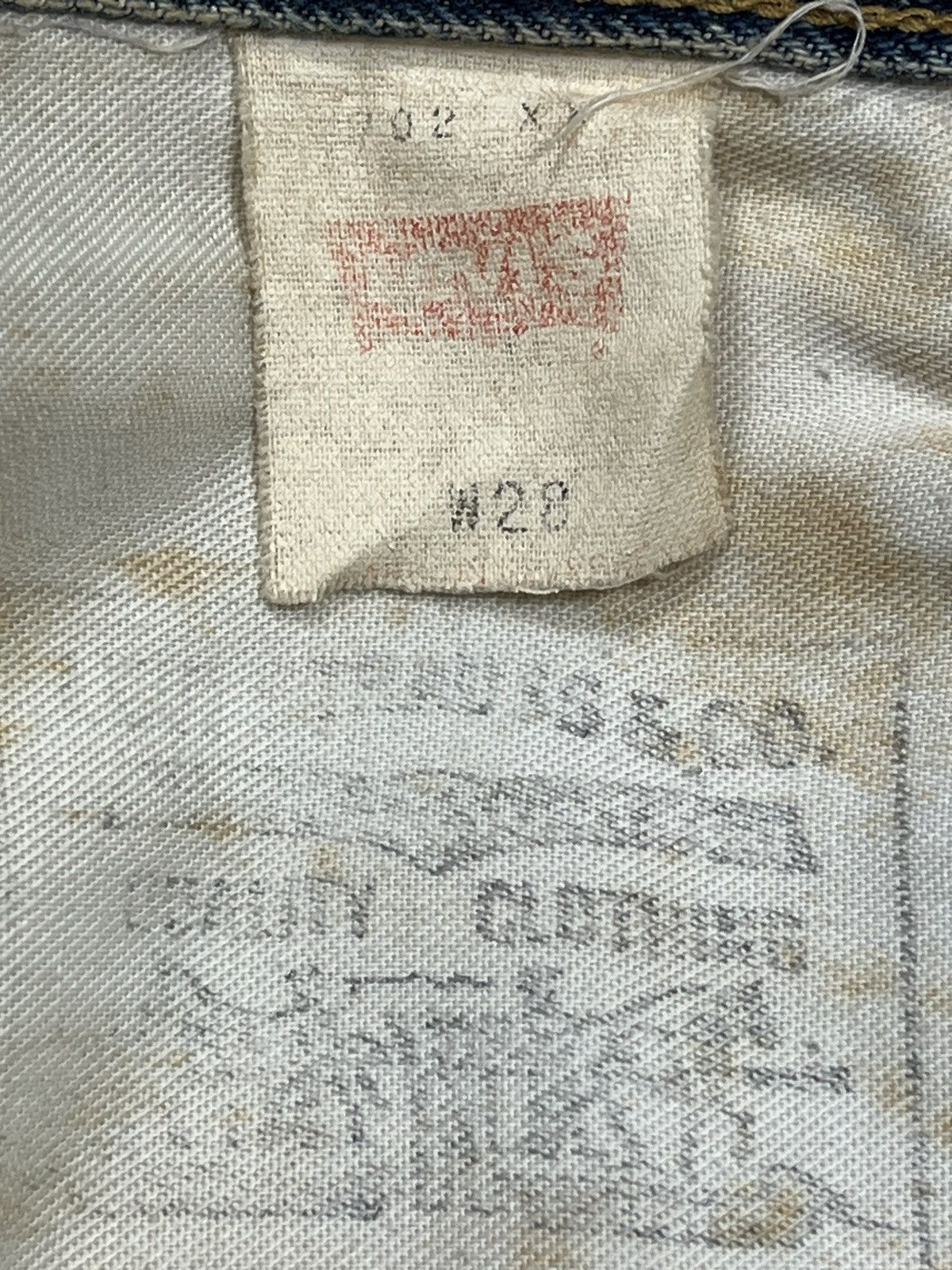 Levi's Vintage Levis 702 Big E Buckle Buckle Selvedge Distressed Size US 28 / EU 44 - 17 Thumbnail
