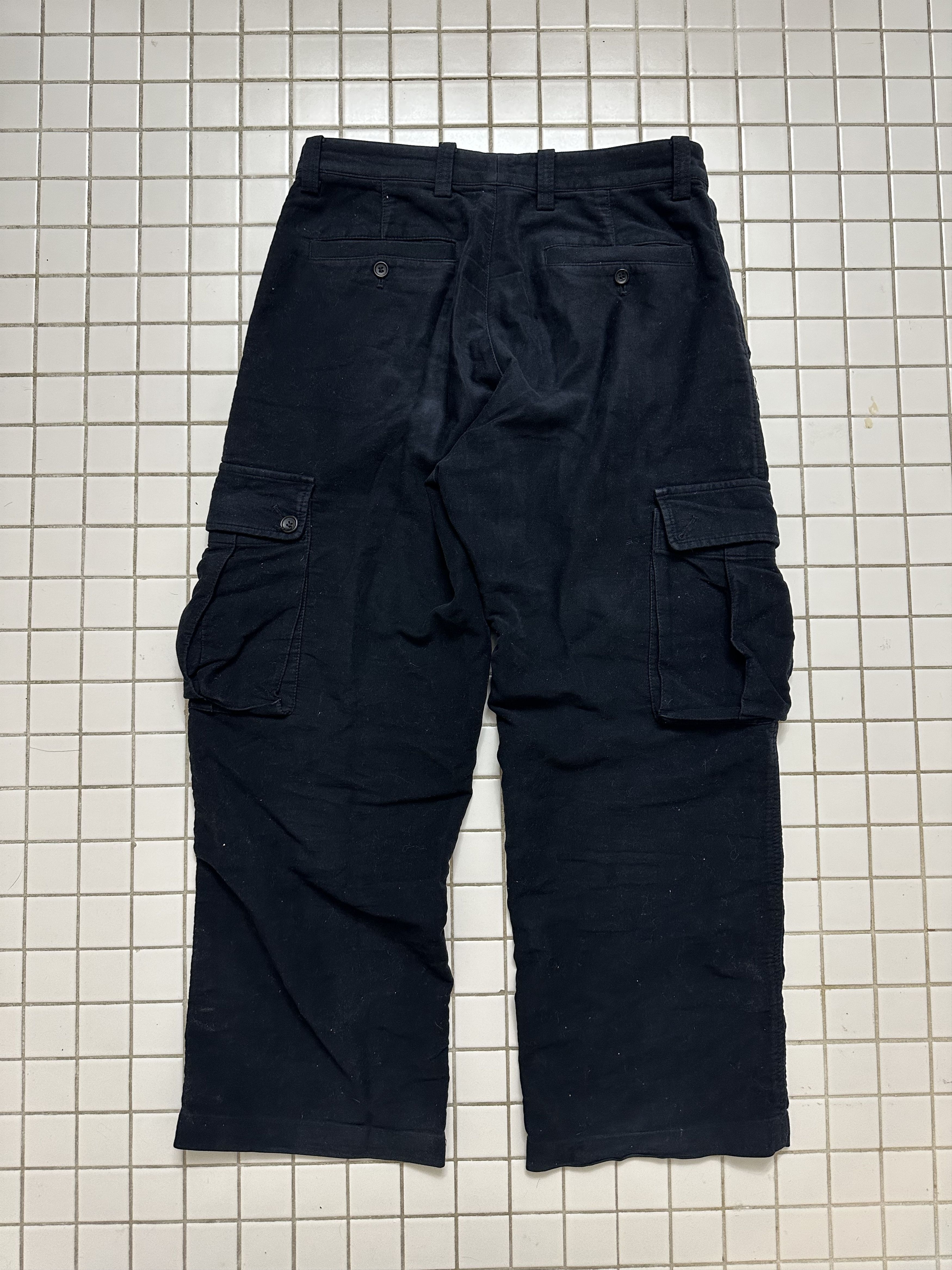 Issey Miyake aw2005 Moleskin Cargo Pants Size US 32 / EU 48 - 4 Thumbnail