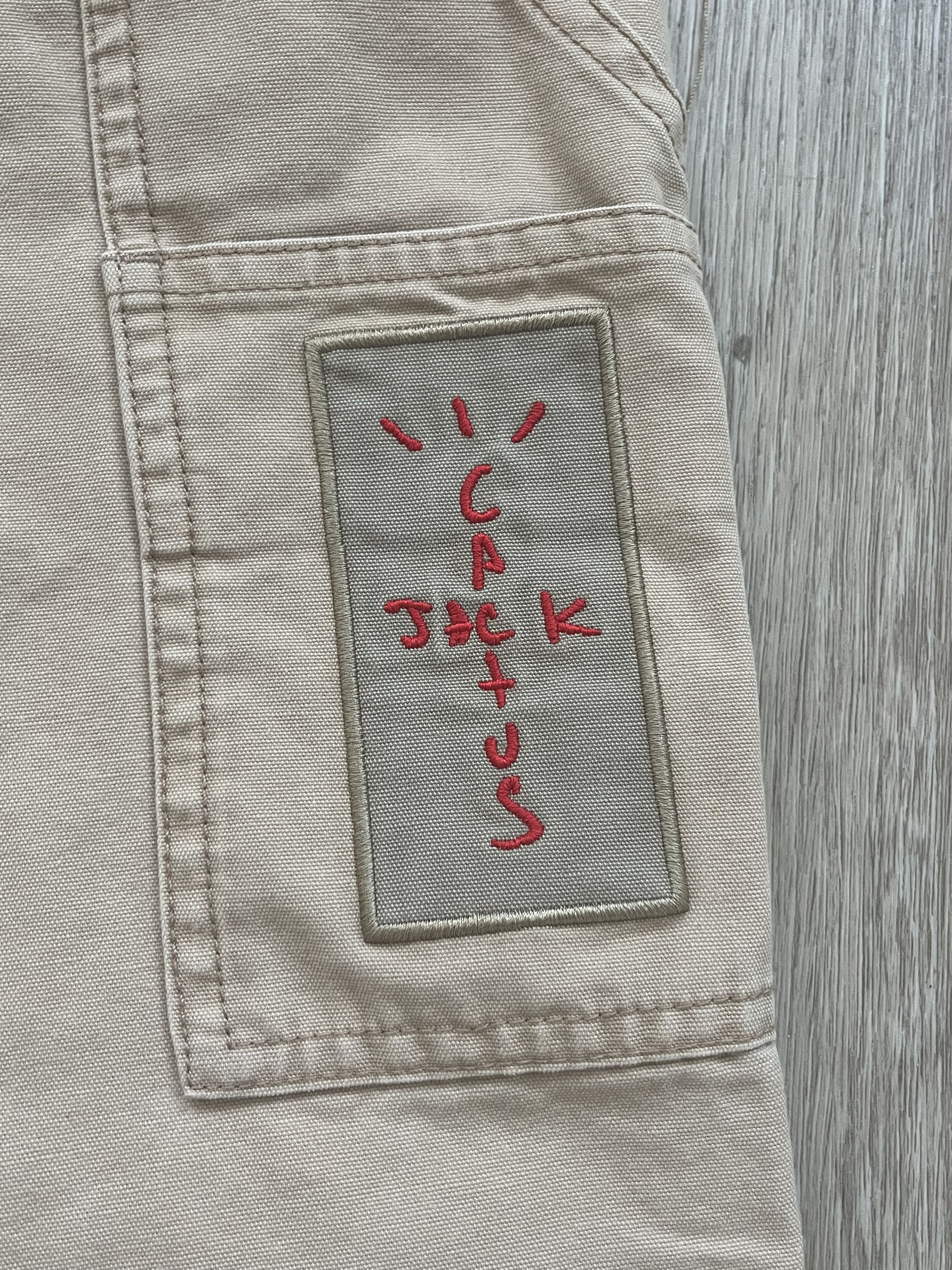Jordan Brand × Travis Scott Cactus Jack X Jordan Carpenter Work Pants Size US 34 / EU 50 - 3 Thumbnail