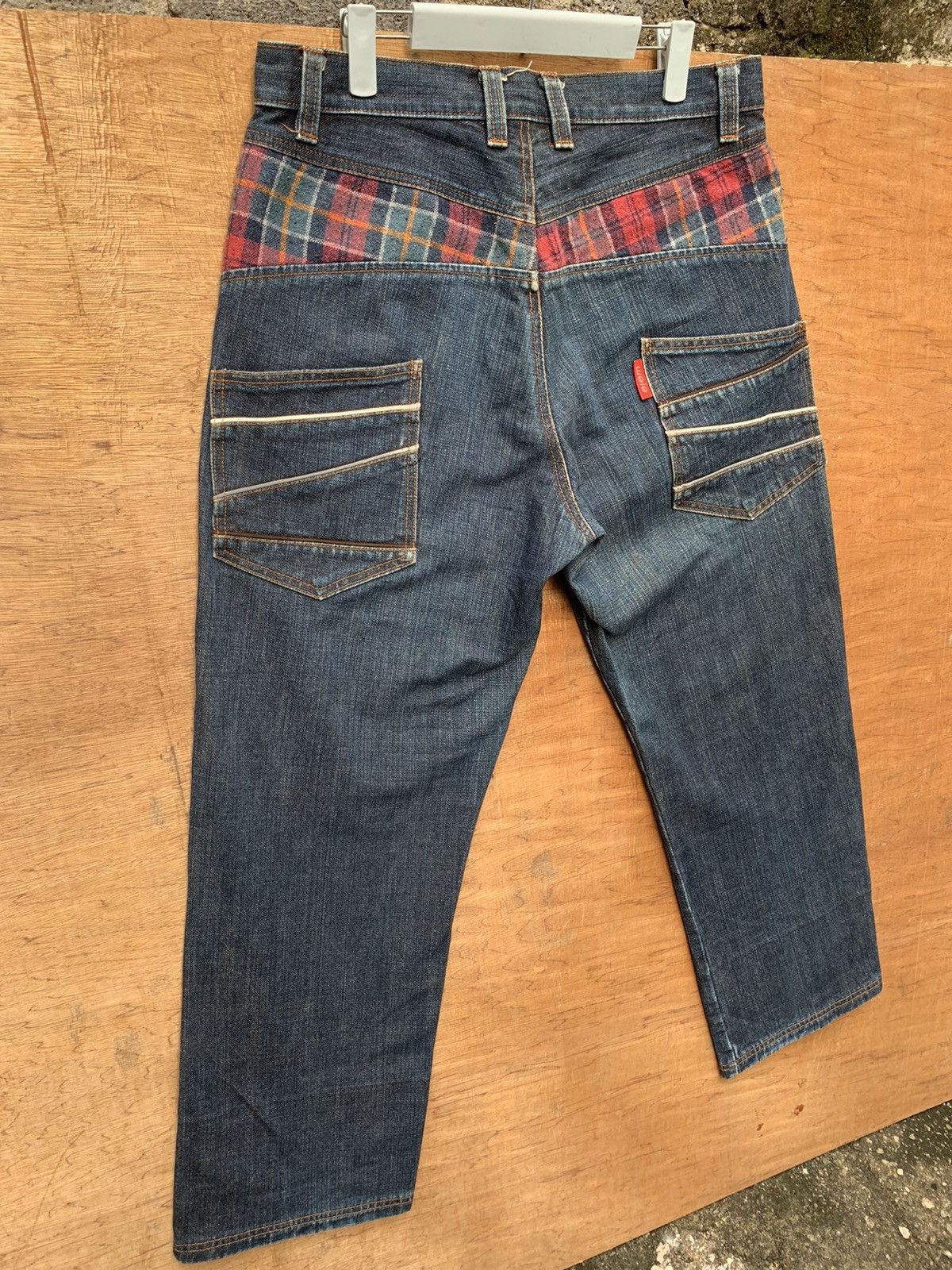 Japanese Brand 🔥🔥 elem Men Blue Denim Jeans Size US 33 - 7 Thumbnail