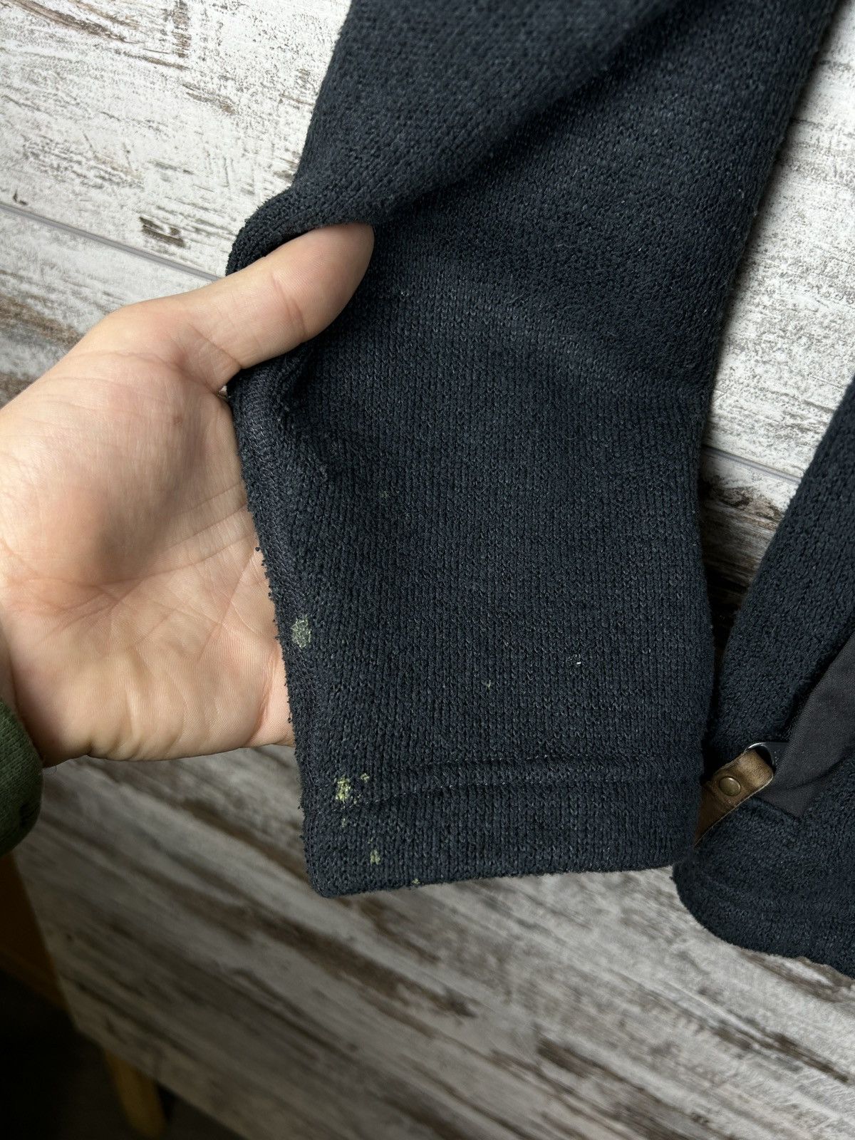Fjallraven × Vintage Mens Vintage Fjallraven Buck Fleece Graphite outdoor life Size US S / EU 44-46 / 1 - 16 Thumbnail