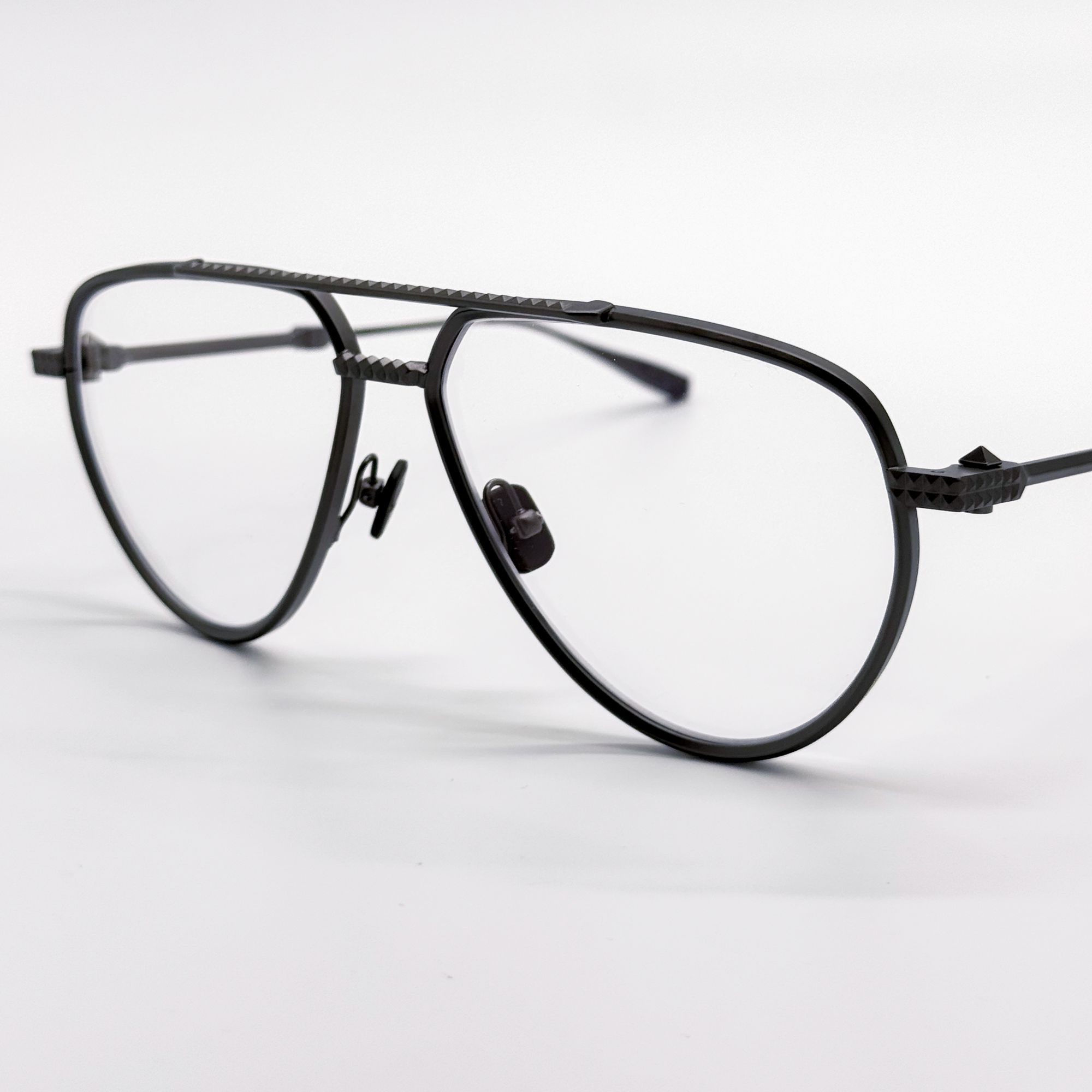 Valentino NEW VALENTINO EYEGLASSES V-STUD-II VLX-133B BLACK UNISEX AVI Size ONE SIZE - 8 Thumbnail