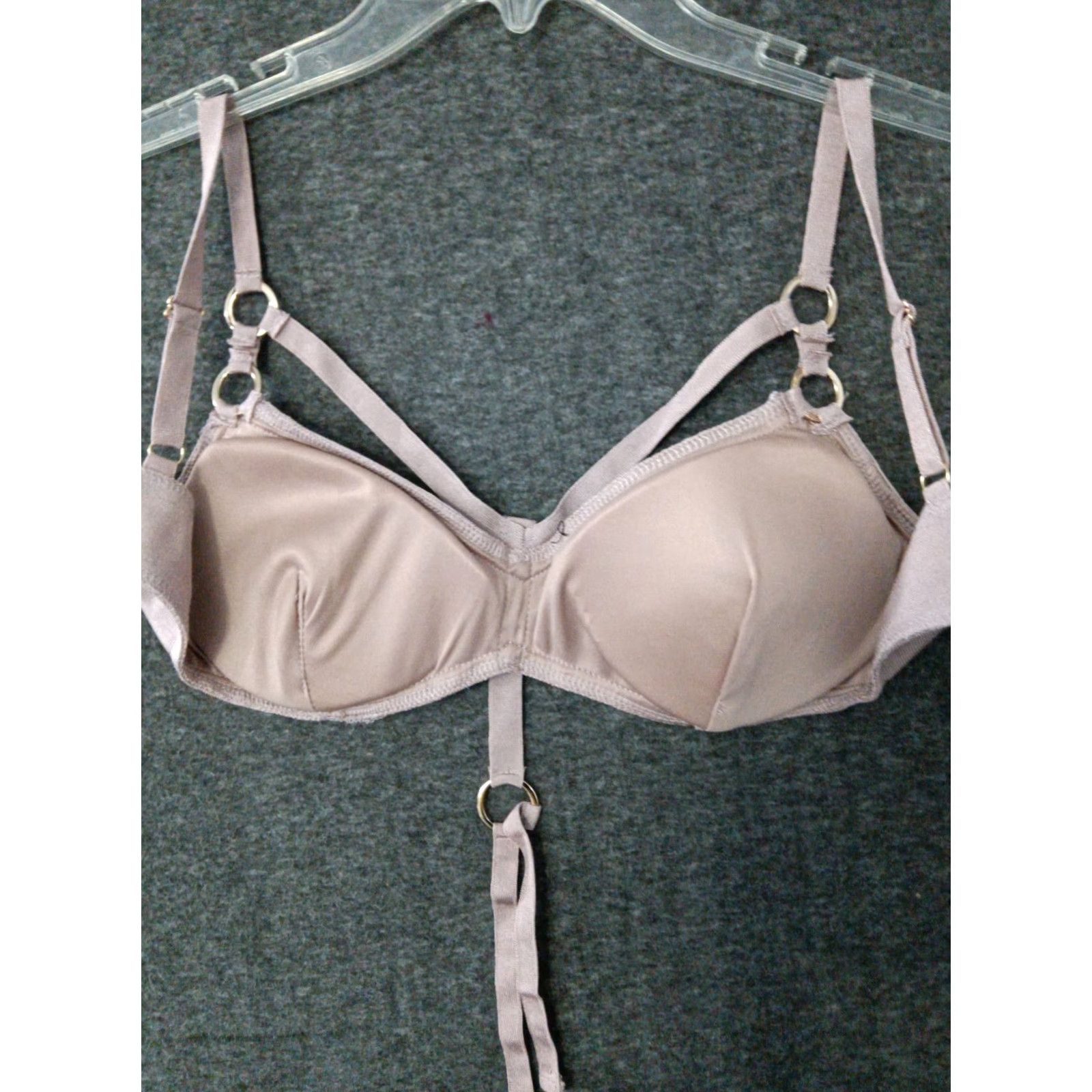 Vintage Codigo Lively Light Pink Y Ring Padded Wireless Bra Size S Size ONE SIZE - 6 Thumbnail