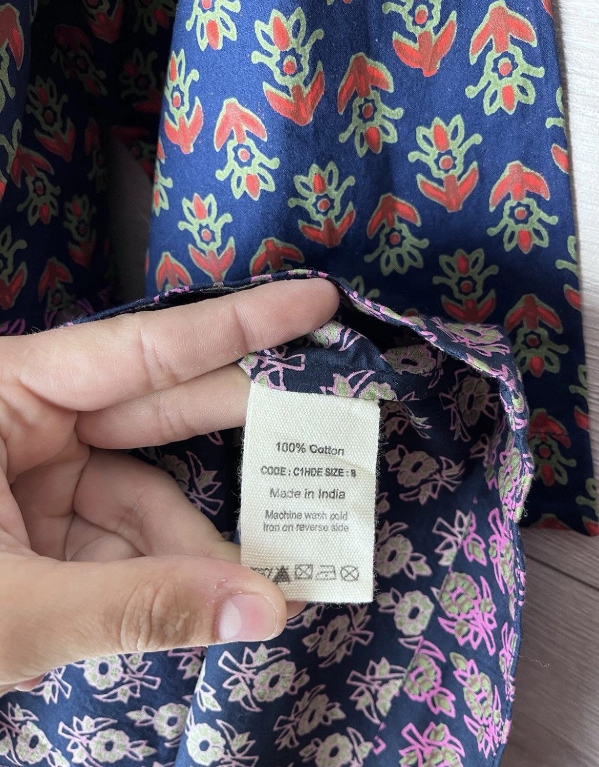 Vintage Vintage women long dress Toats size 8 made in India 🇮🇳 Size M / US 6-8 / IT 42-44 - 4 Thumbnail