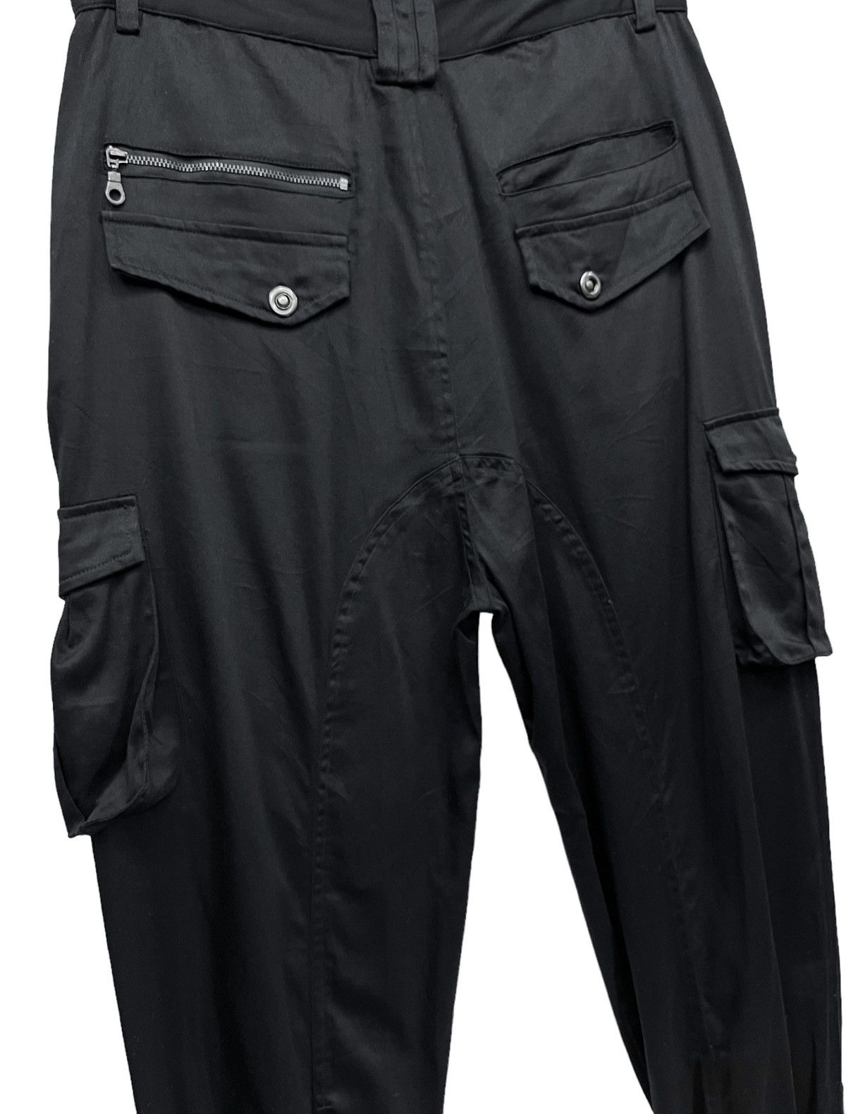 Japanese Brand 🔥90’s BLACK BACCARA Punk Studded Jogger Cargo Soft Blends Size US 29 - 12 Thumbnail