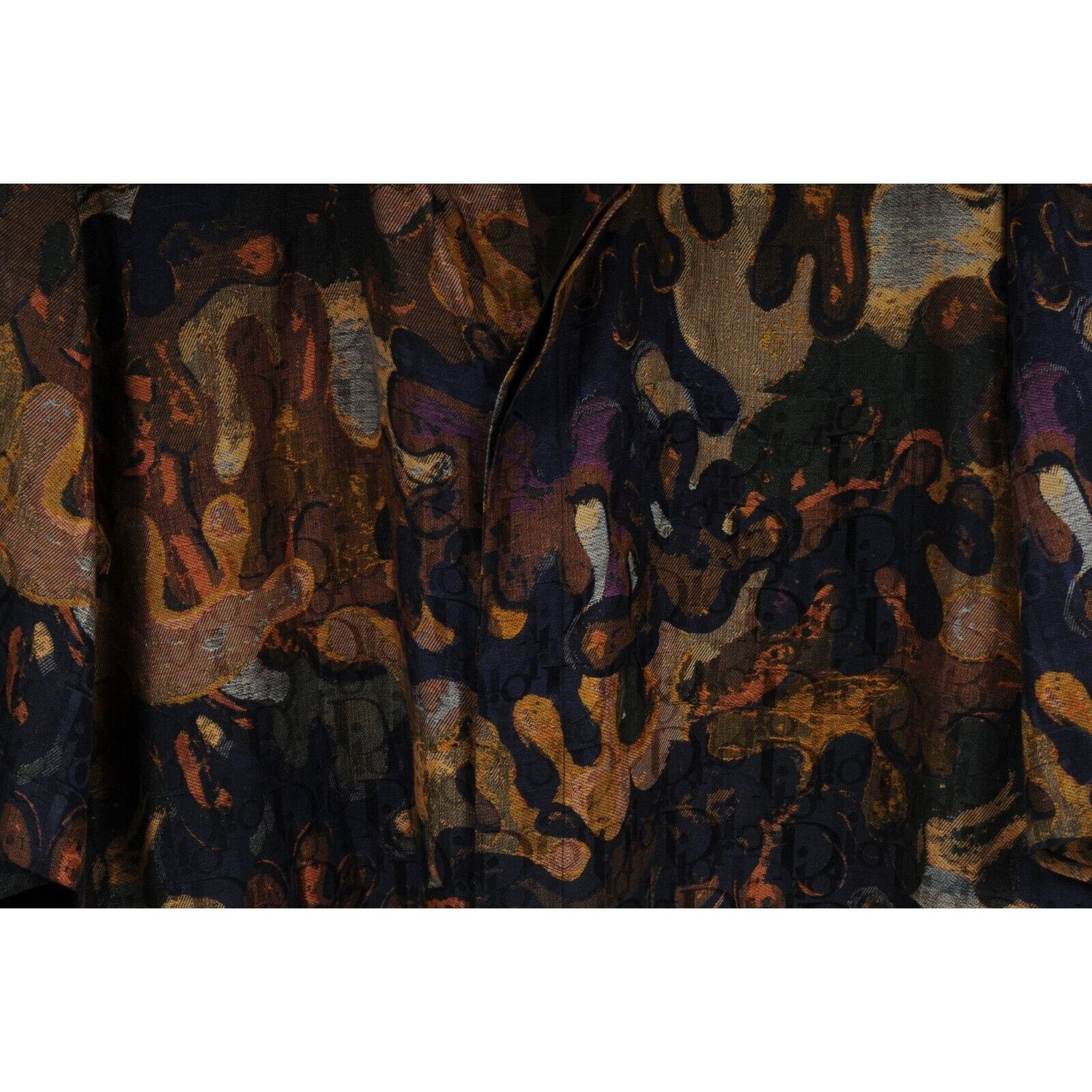Dior Peter Doig Camo Oblique Button Down Shirt 41 Size US M / EU 48-50 / 2 - 3 Thumbnail
