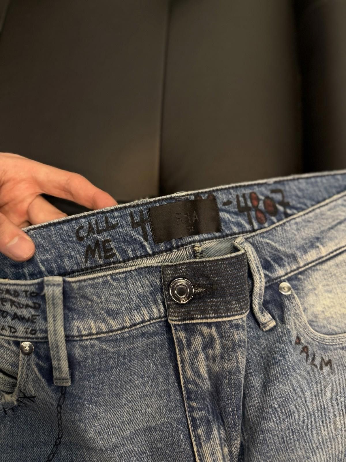 Rta RTA Men's Denim Jeans Blue Size 31 Authentic $350 Retail Size US 31 - 9 Thumbnail