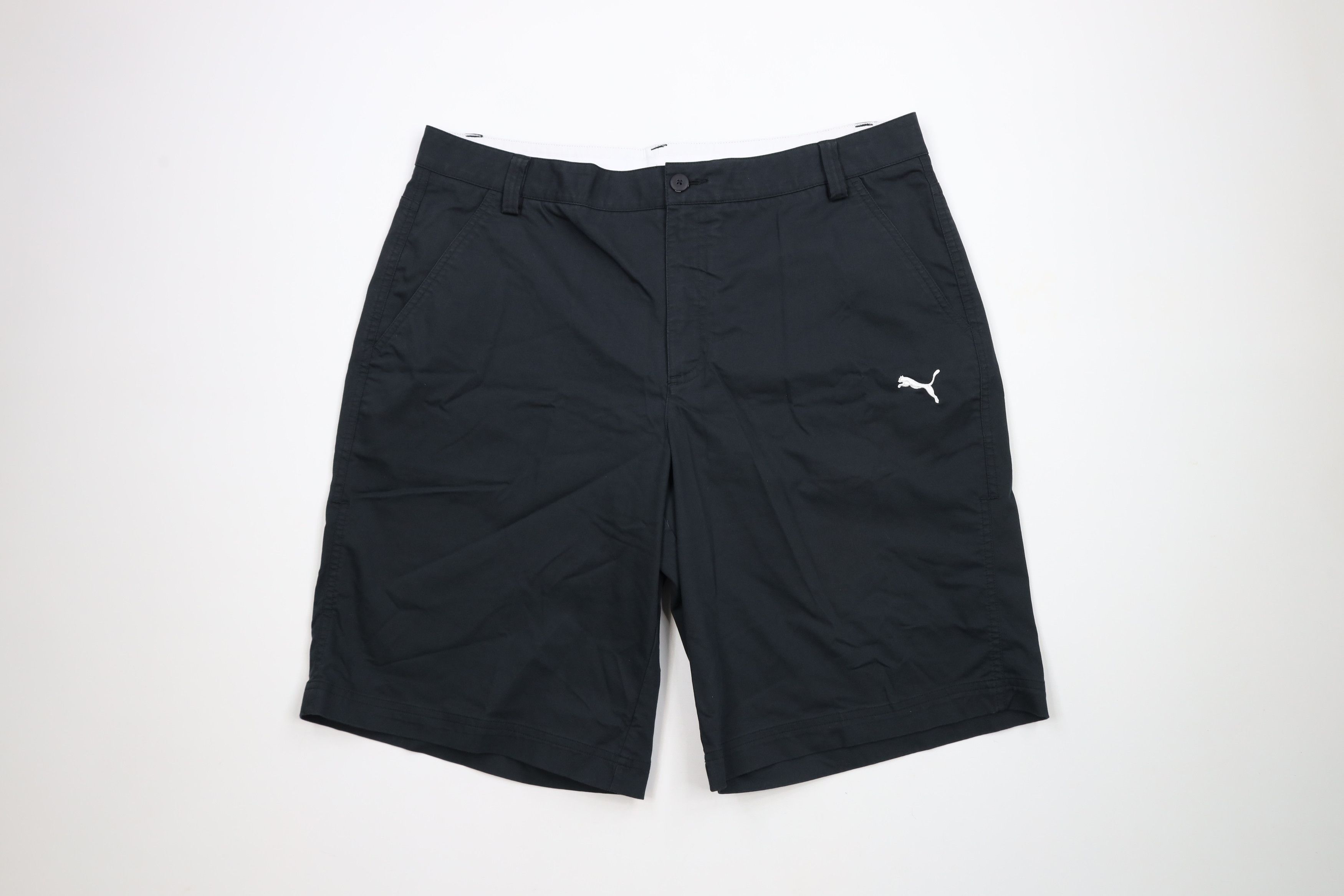 Puma × Vintage Puma Golf Golfing Golf Chino Shorts Black Rickie Fowler Size US 38 / EU 54 - 1 Thumbnail
