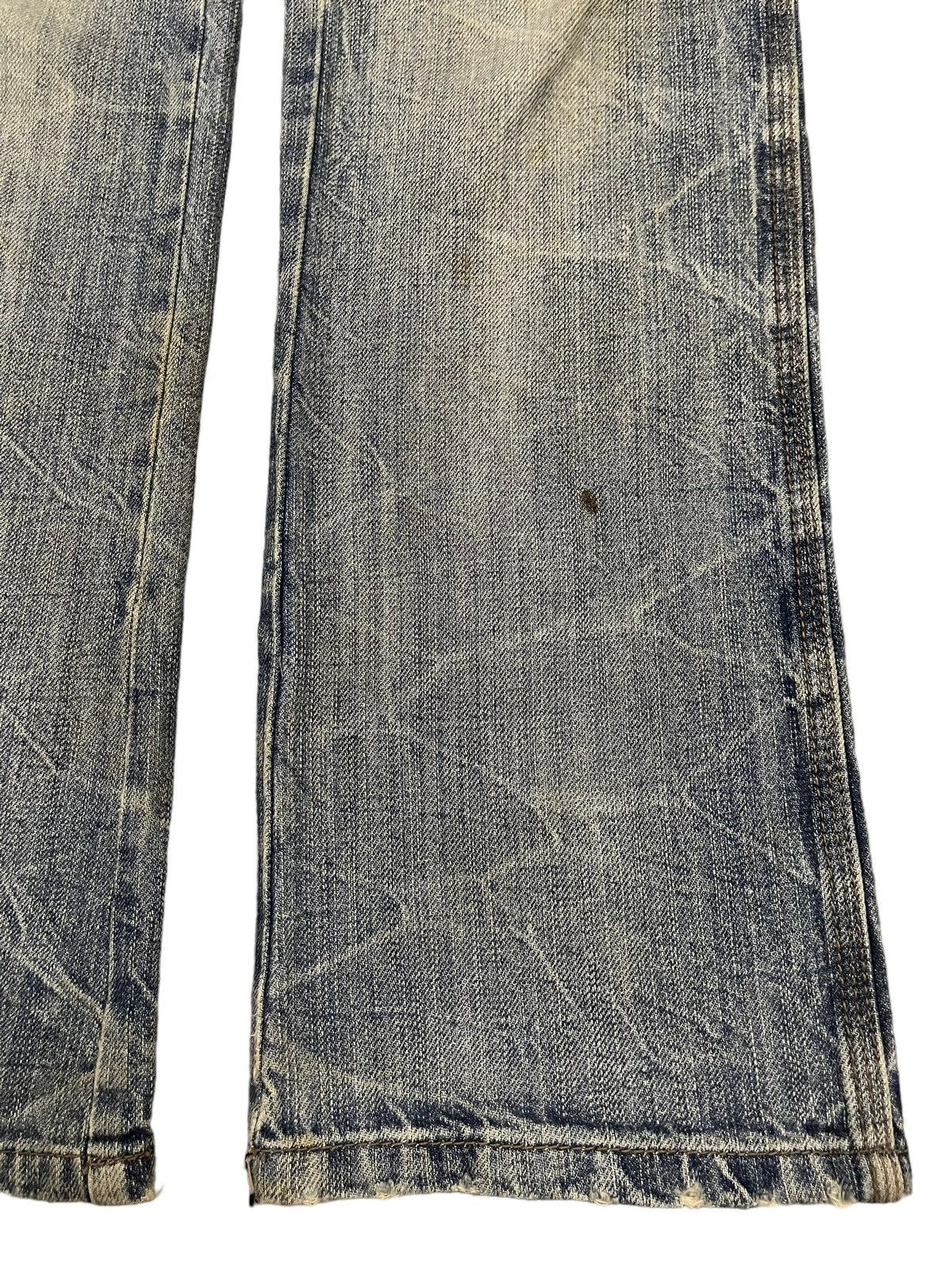 14th Addiction Vintage Japanese Brand Mud Wash Style Loose Jeans Size US 30 / EU 46 - 6 Thumbnail