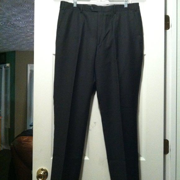 Santorelli SANTORELLI MEN'S NEW 100%WOOL DRESS PANTS SIZE: 36/33 Size 36R - 6 Thumbnail