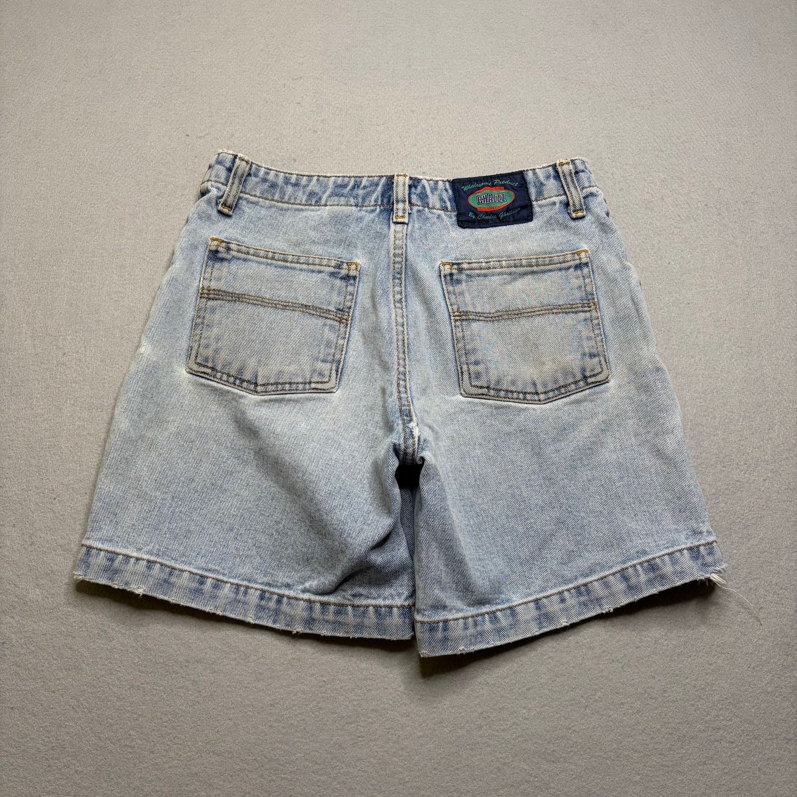 Vintage Vintage CHAZZZ Denim Carpenter Shorts Women’s Size 3 Y2K Size 27" / US 4 / IT 40 - 3 Thumbnail