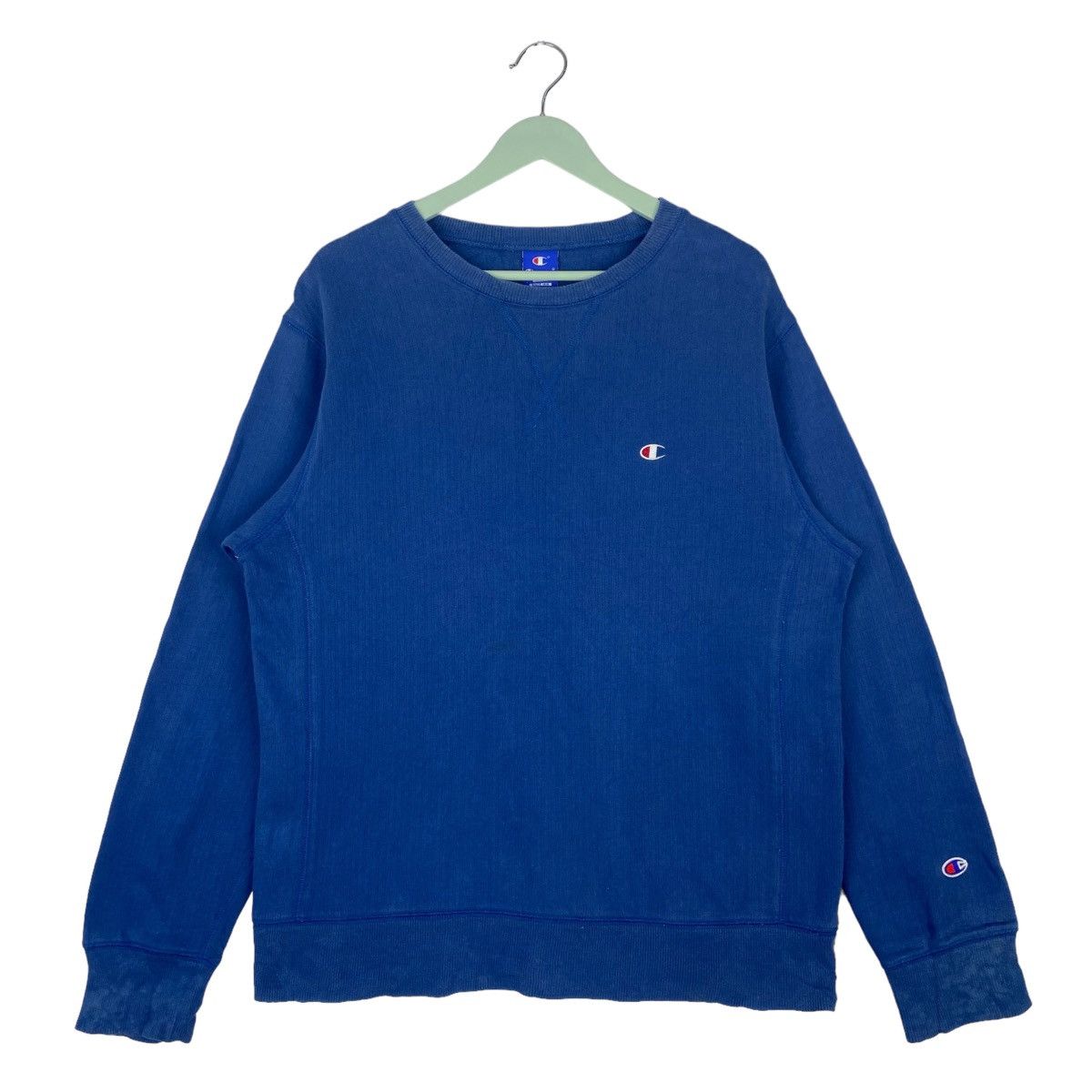 Champion Champion Embroidery Logo Sweatshirt Crewneck Pullover Jumper Size US M / EU 48-50 / 2 - 1 Thumbnail