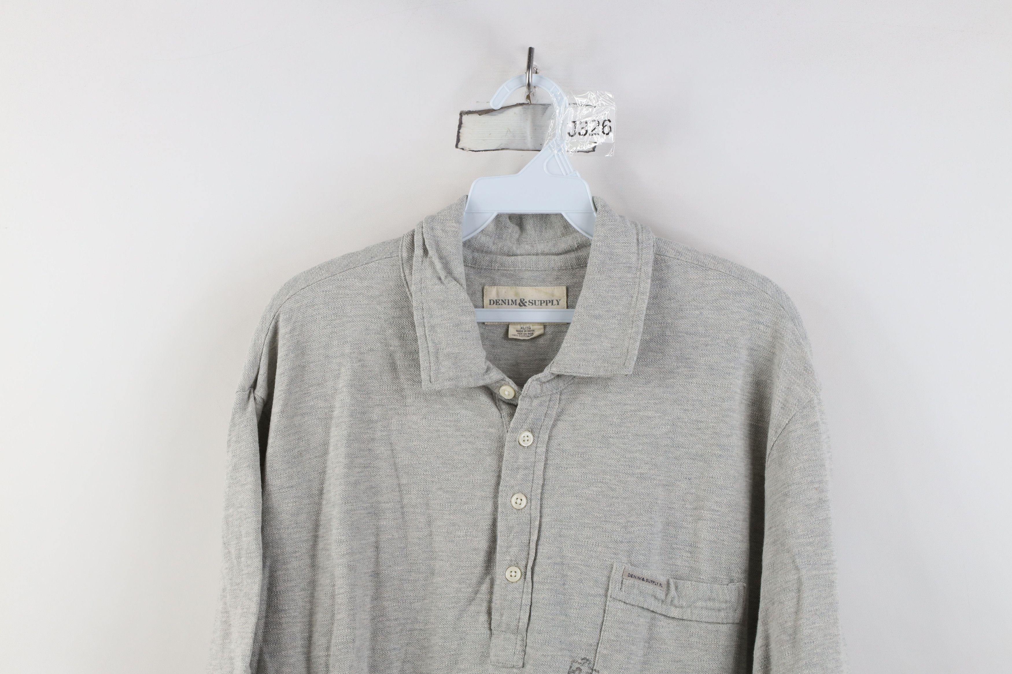 Ralph Lauren Vintage Ralph Lauren Denim Supply Eagle Stamp Polo Shirt Size US XL / EU 56 / 4 - 2 Thumbnail