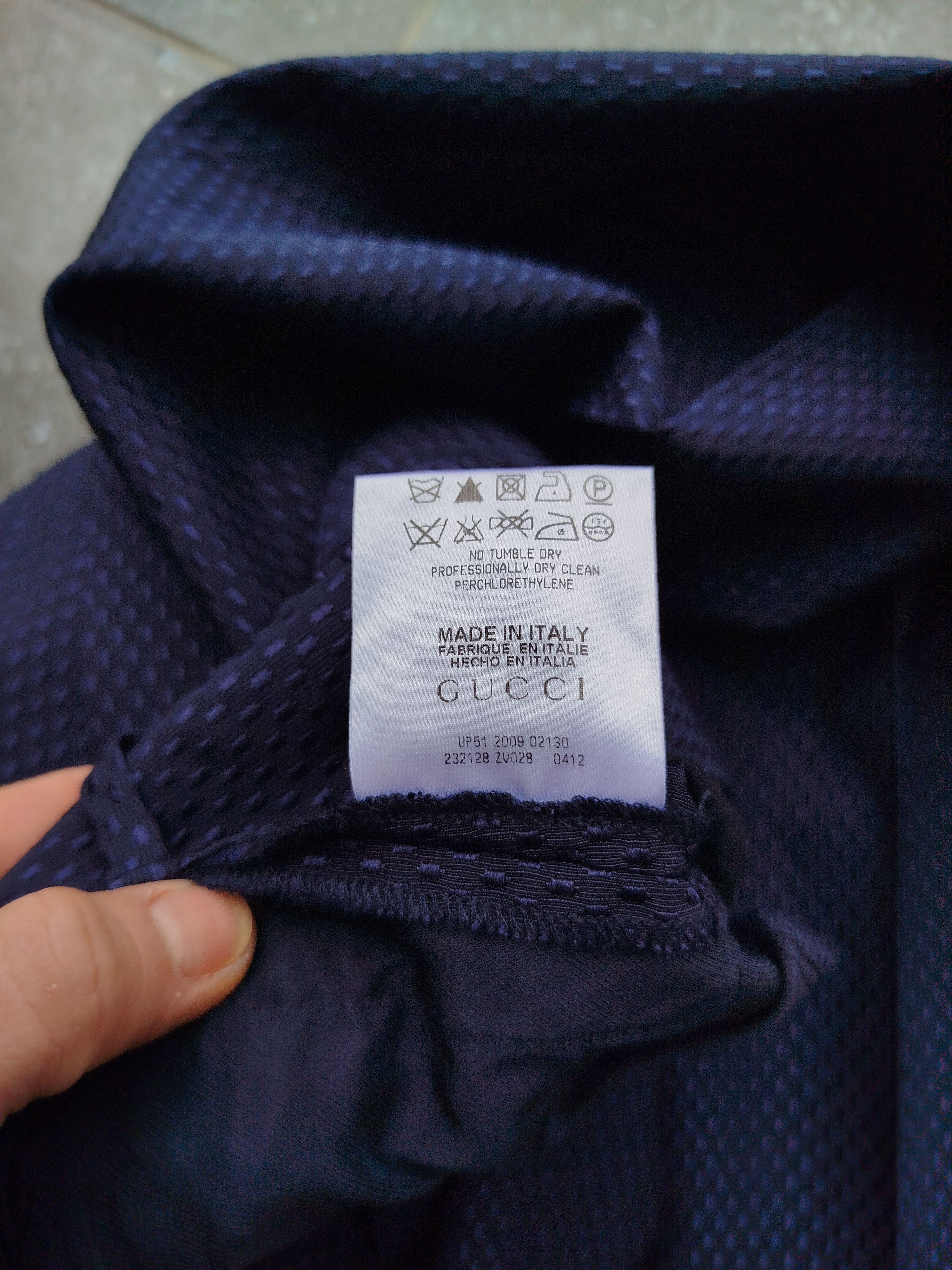 Gucci Gucci Dress Pants Jacquard Pockets Wool Silk Blend 2009 Size 26" / US 2 / IT 38 - 21 Thumbnail