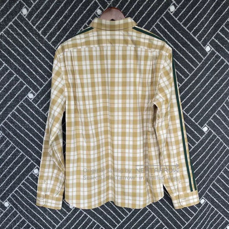 Gucci Gucci SS23 go letter print plaid long-sleeved shirt Size US XS / EU 42 / 0 - 2 Thumbnail