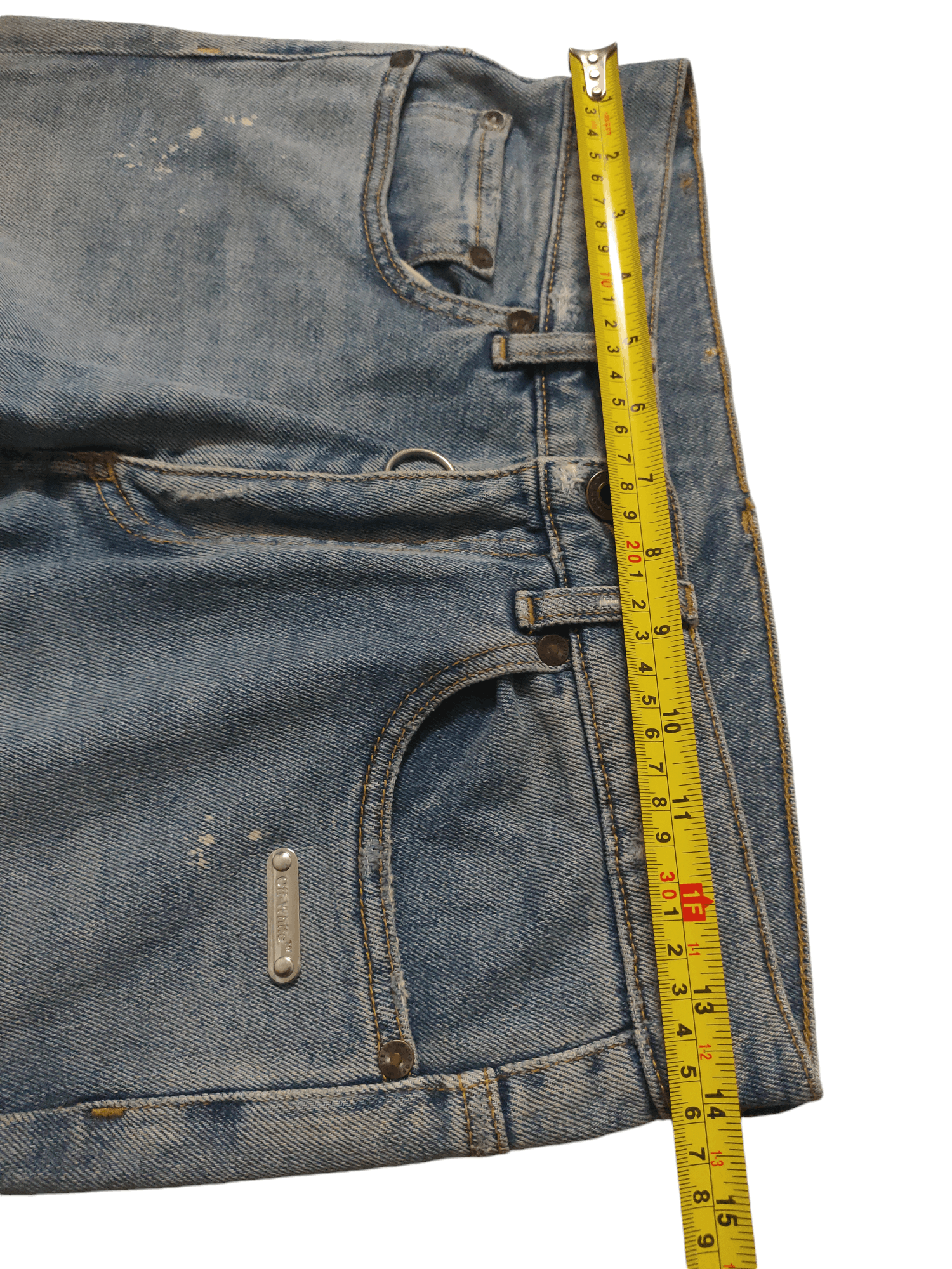 Off-White #Authentic# Off-White /Off-White “SKINNY FIT” Jeans Size US 28 / EU 44 - 4 Thumbnail