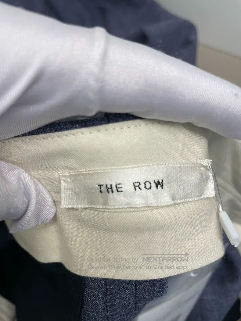 The Row The row size 6 Grey blue wool cotton trousers Size 26" / US 2 / IT 38 - 2 Thumbnail