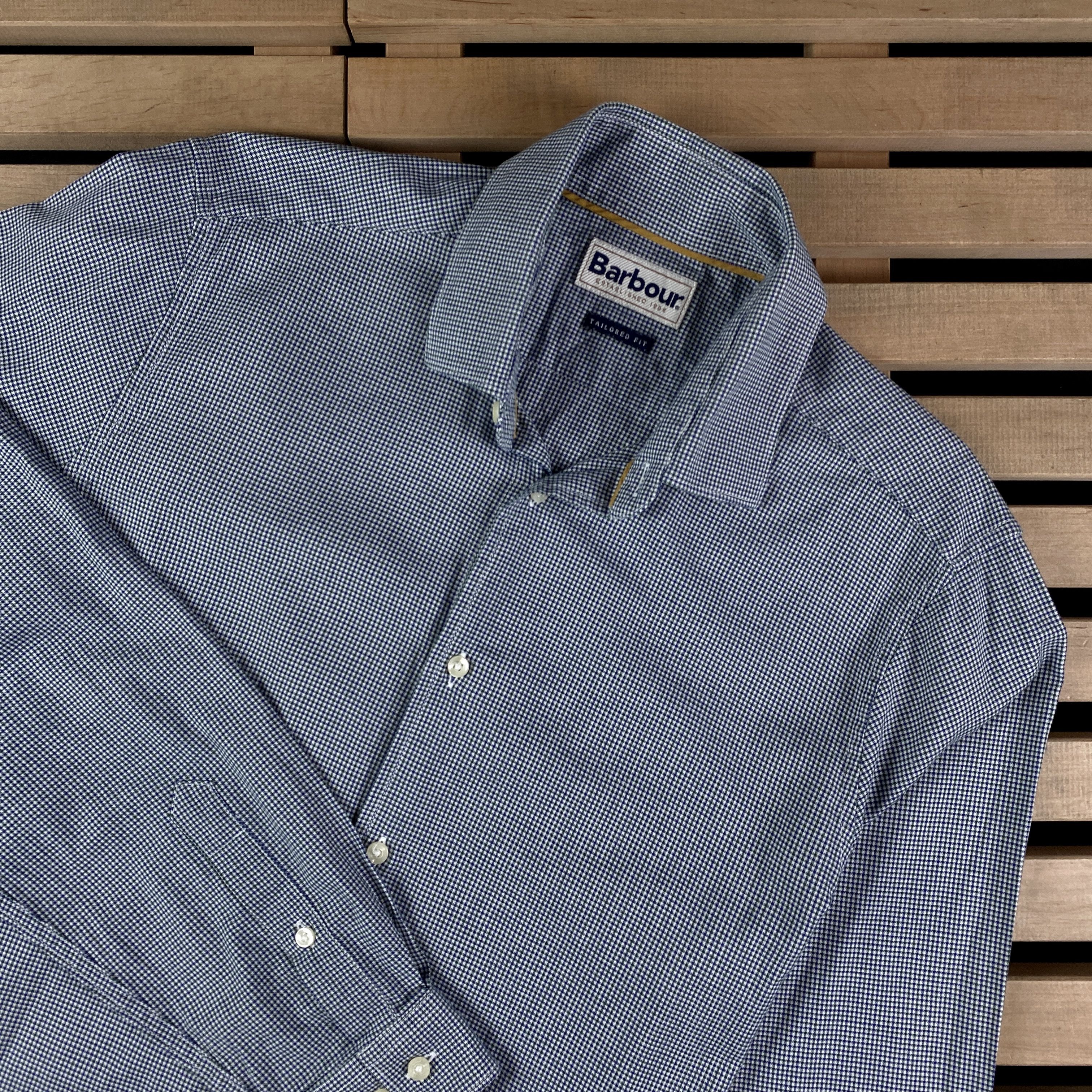 Barbour Men’s Shirt Long Sleeve Barbour Size M-L Size US M / EU 48-50 / 2 - 2 Thumbnail