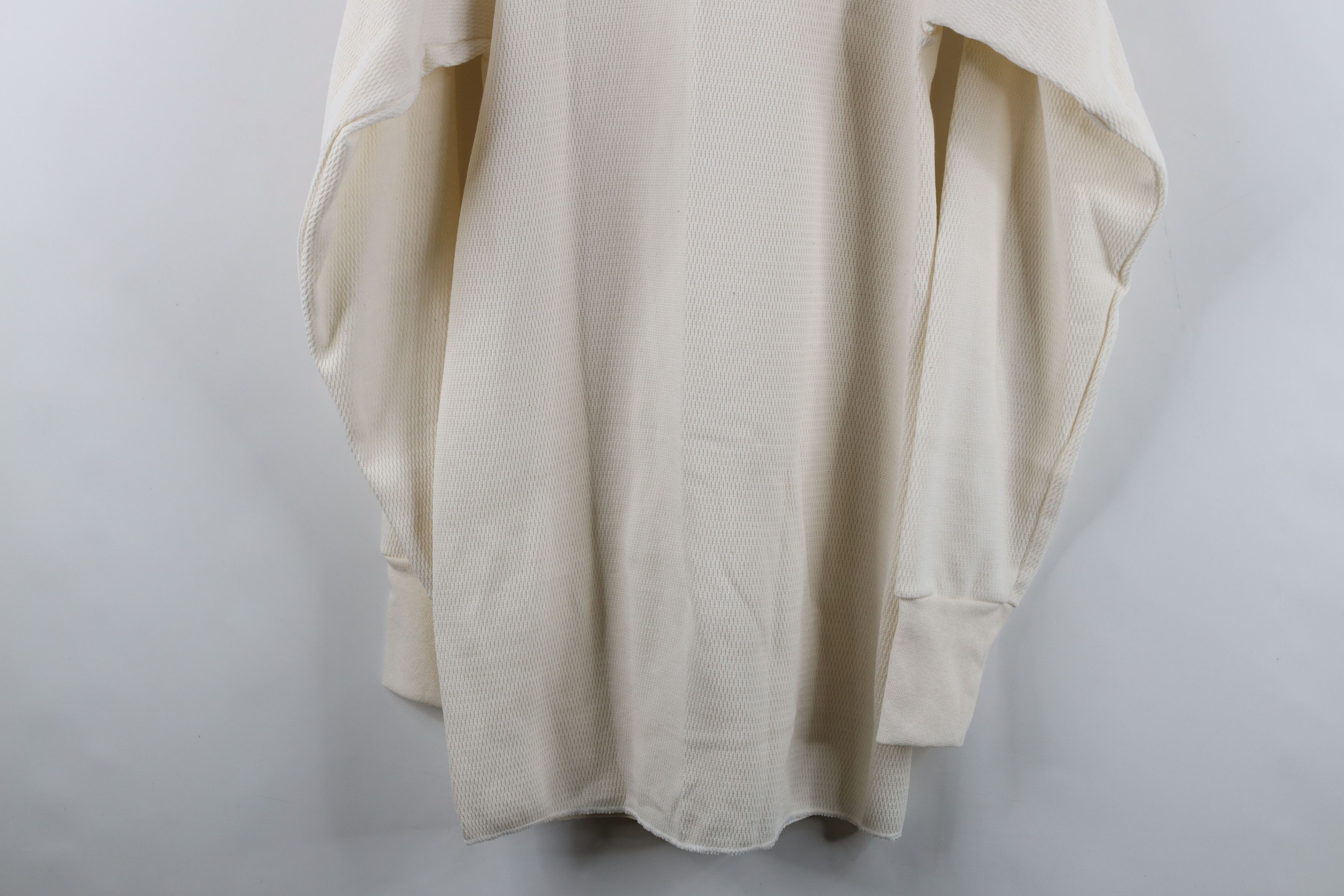 Vintage Vintage 90s Streetwear Waffle Knit Long Sleeve T-Shirt Size US XL / EU 56 / 4 - 14 Thumbnail