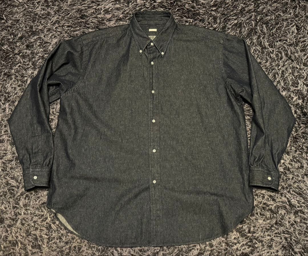 A.PRESSE Denim Button Up Shirt Size US L / EU 52-54 / 3 - 1 Thumbnail
