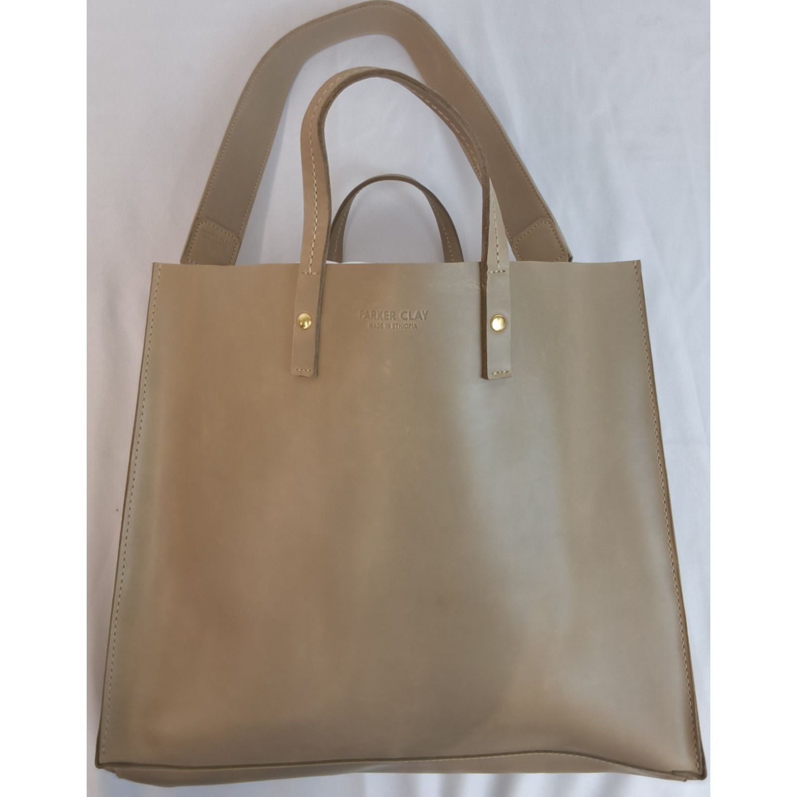 Parker Parker Clay Leather Bag Rectangular Tote Clay with Dust Bag Size ONE SIZE - 3 Thumbnail