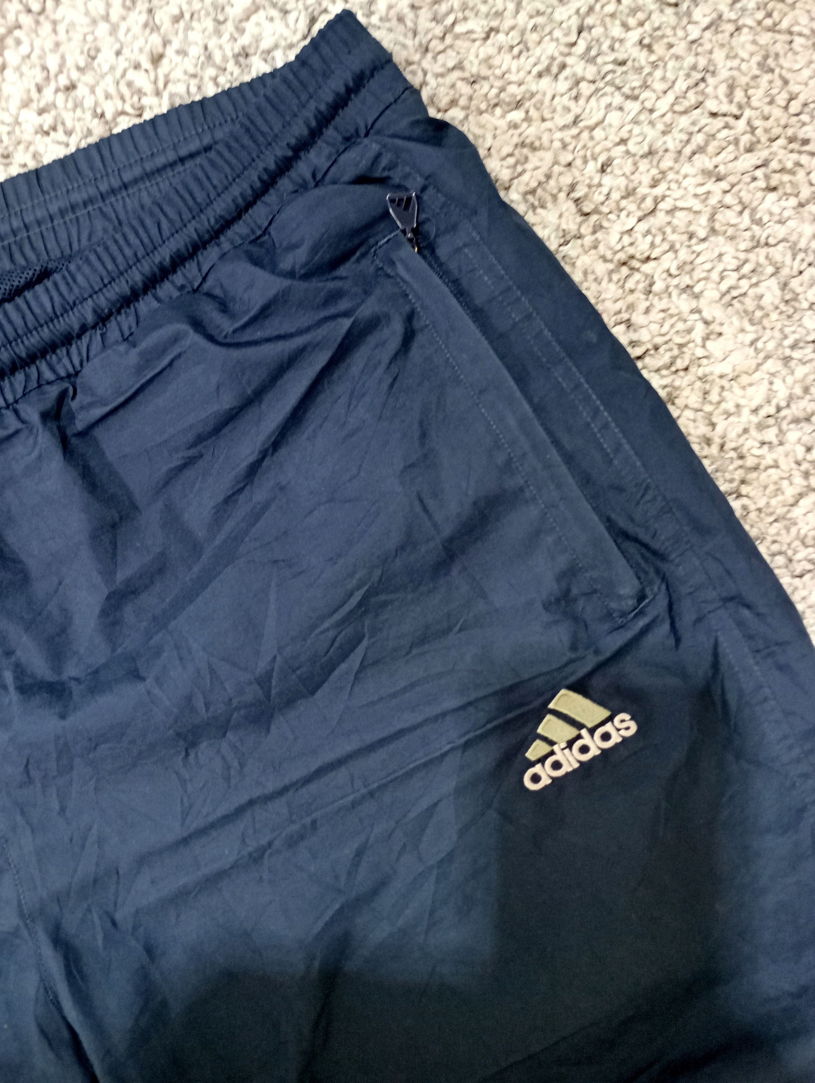 Adidas × Vintage Adidas Vintage Nylon track drill baggy Y2K Pants Size US 34 / EU 50 - 2 Thumbnail