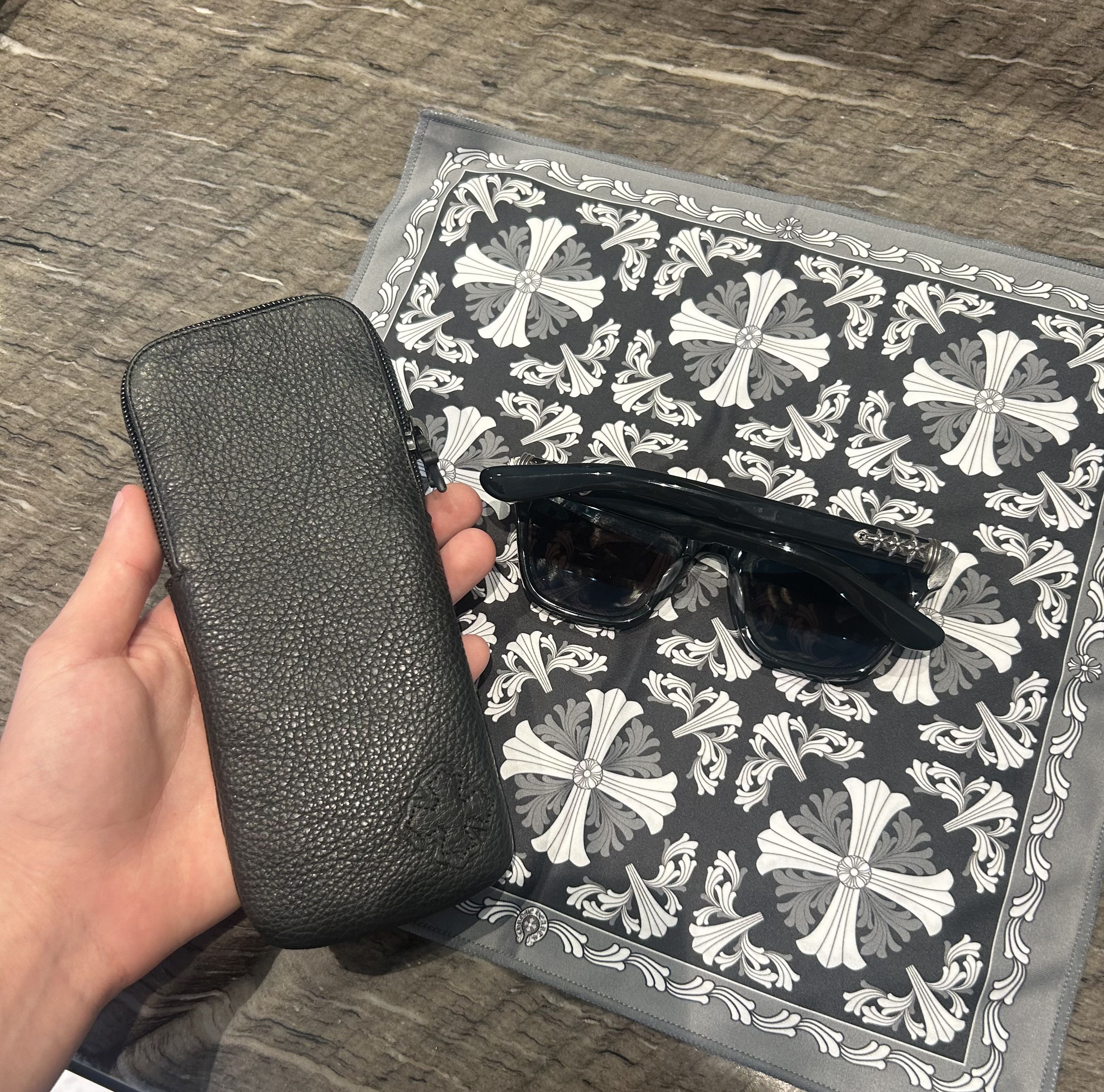 Chrome Hearts Mens Chrome Hearts Sunglasses, Size ONE SIZE - 1 Thumbnail