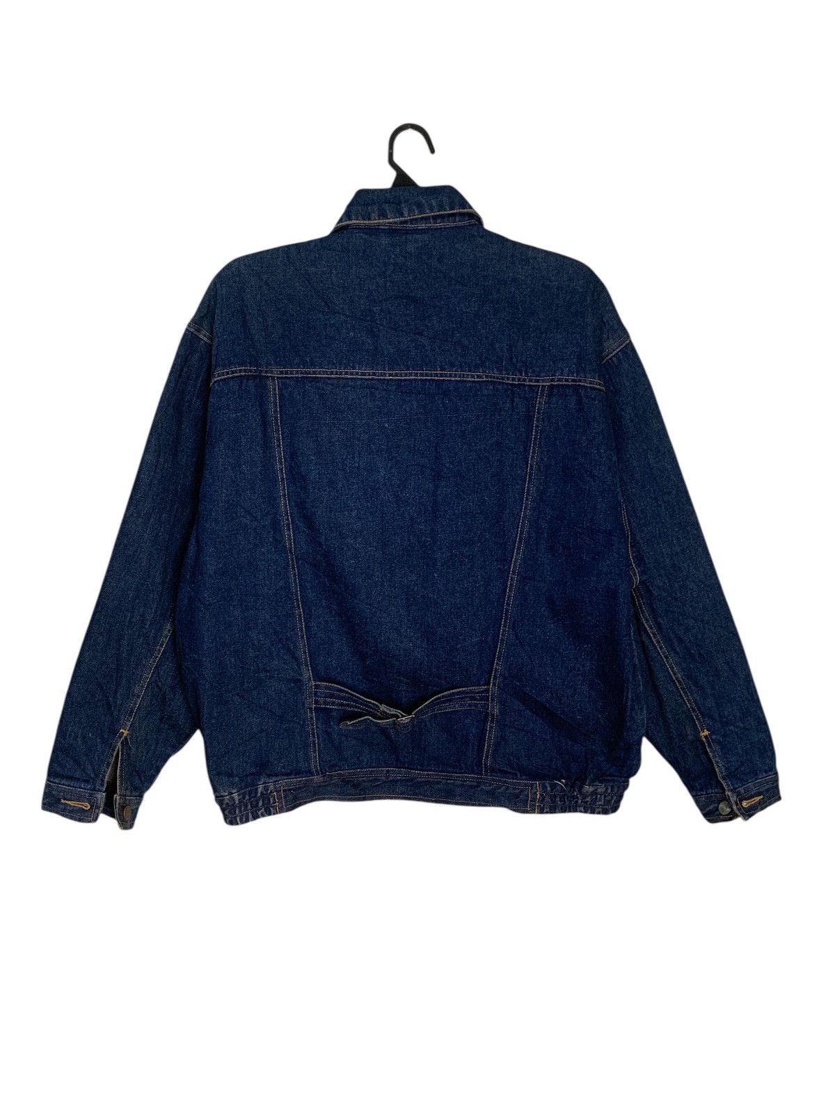 Japanese Brand Rare Design Vintage Japanese Denim Jackets Size US L / EU 52-54 / 3 - 2 Thumbnail