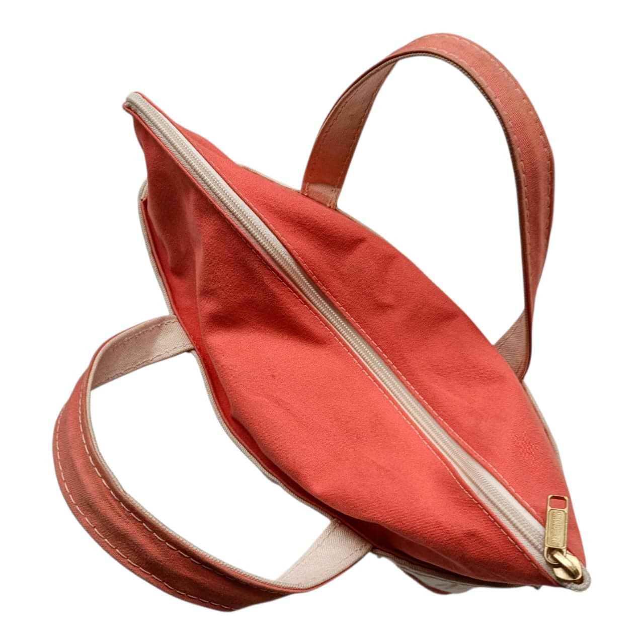 L.L. Bean Vintage LL Bean Boat and Tote Zip Hand Bag Heavy Duty Canvas Size ONE SIZE - 3 Thumbnail