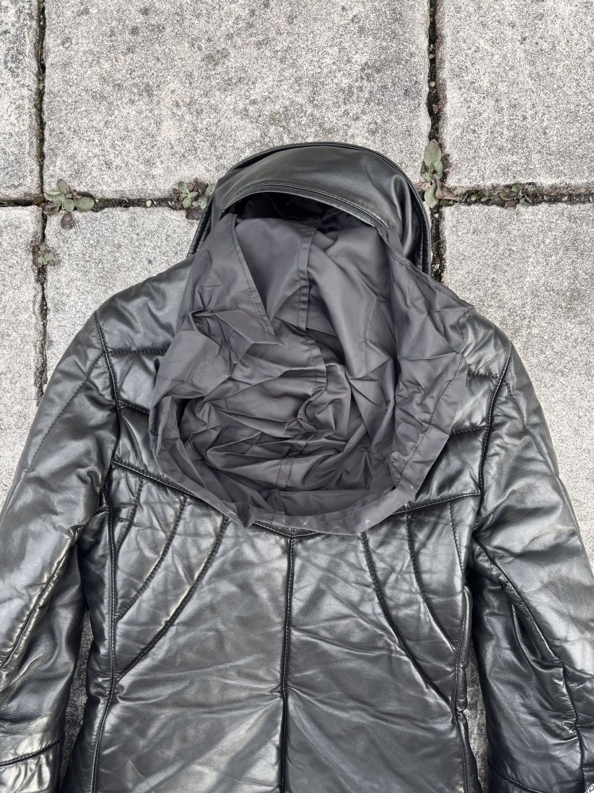 Gucci AW98 gucci by Tom Ford paneled puffer leather jacket Size US S / EU 44-46 / 1 - 9 Thumbnail