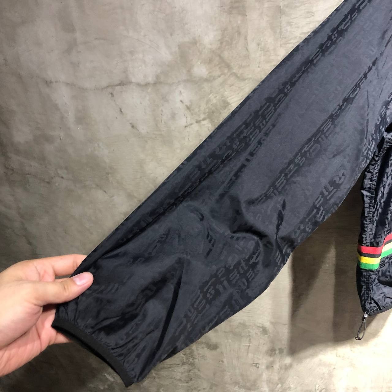 Palm Angels Palm Angels Monogram AOP zip up windbreaker jacket Size US XXL / EU 58 / 5 - 10 Thumbnail
