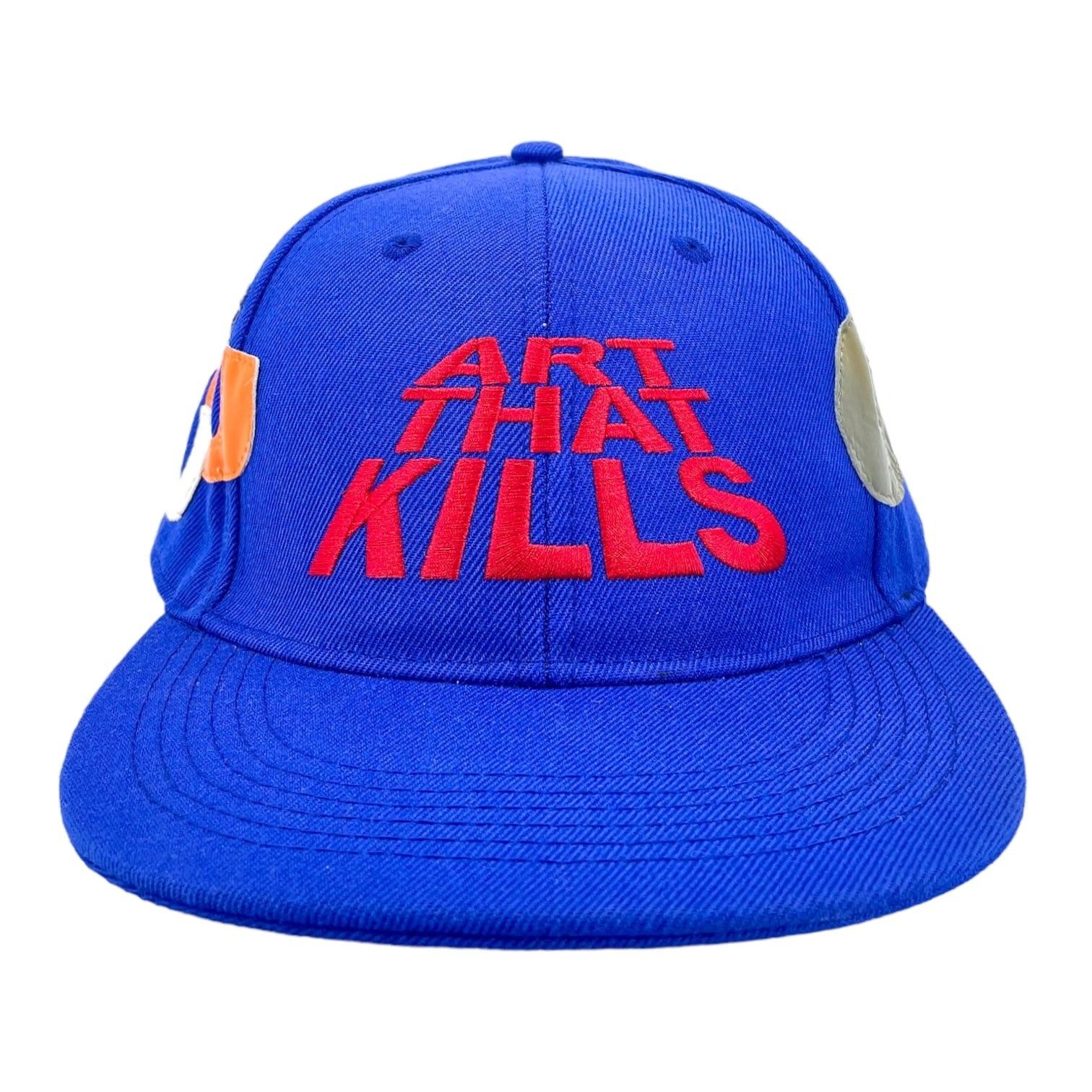 image of Gallery Dept Gallery Department Atk G Patch Fitted Hat Blue, Men's