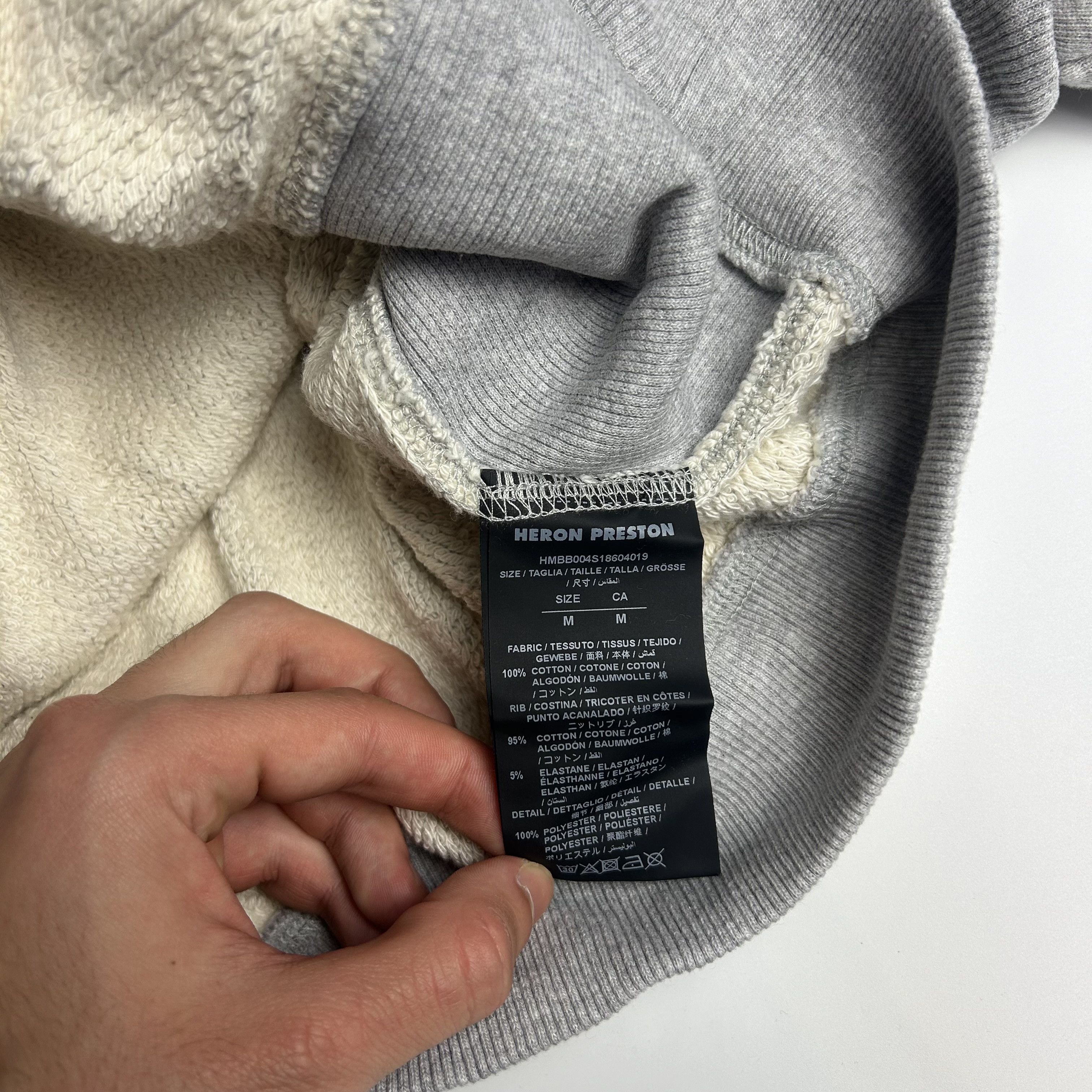 Heron Preston *NEW* Heron Preston CTNMB Mel Egg. Hoodie Size US M / EU 48-50 / 2 - 2 Thumbnail