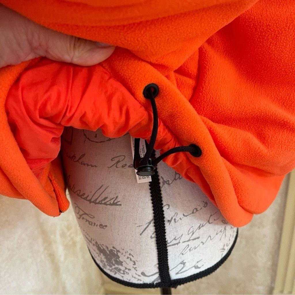 Free People FP MOVEMENT Free People Neon Orange Puffer Fleece Jacket L Size L / US 10 / IT 46 - 15 Thumbnail