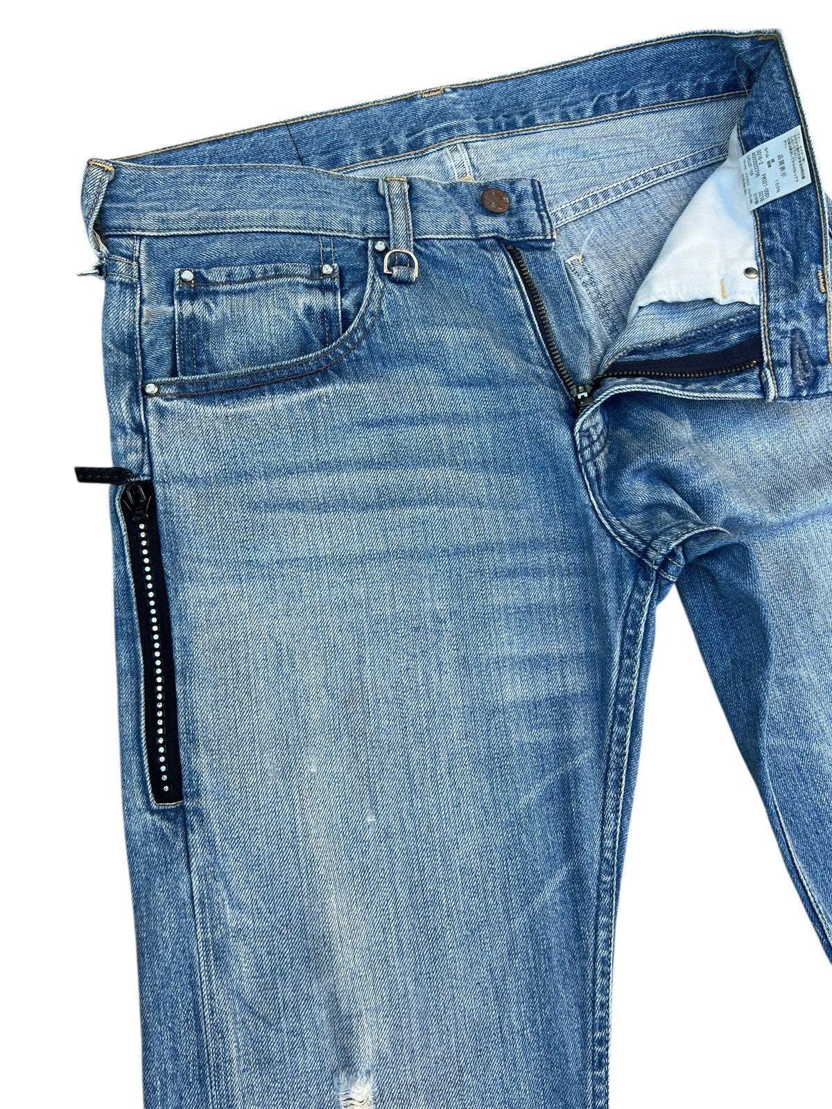 Fragment Design × Levi's × Swarovski 2001 Levi’s Fenom Fragment Design Swarovski Selvedge Jeans Size US 30 / EU 46 - 12 Thumbnail