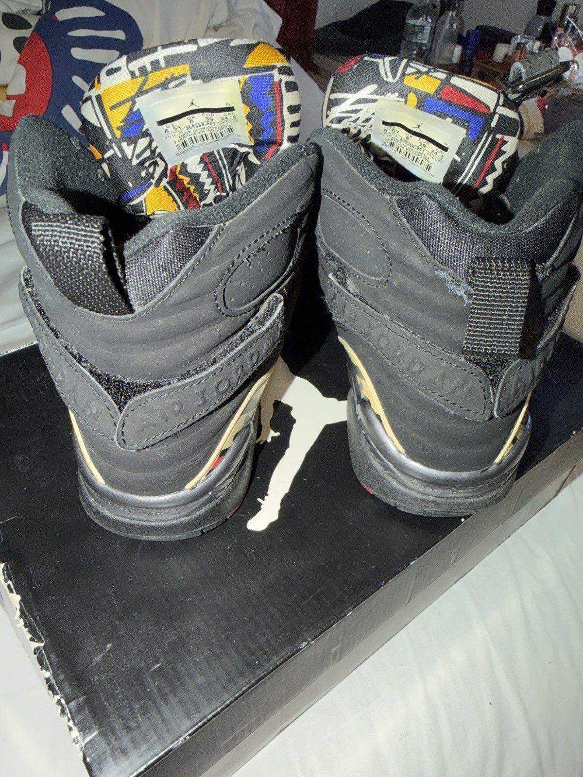Jordan Brand Air Jordan 8 Retro ‘Playoff’ 2013 Size US 6.5 / EU 39-40 - 4 Thumbnail