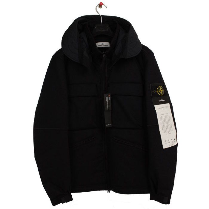 Stone Island Panno R 4L Stretch Jacket w/ Detachable Hood Size US L / EU 52-54 / 3 - 1 Thumbnail