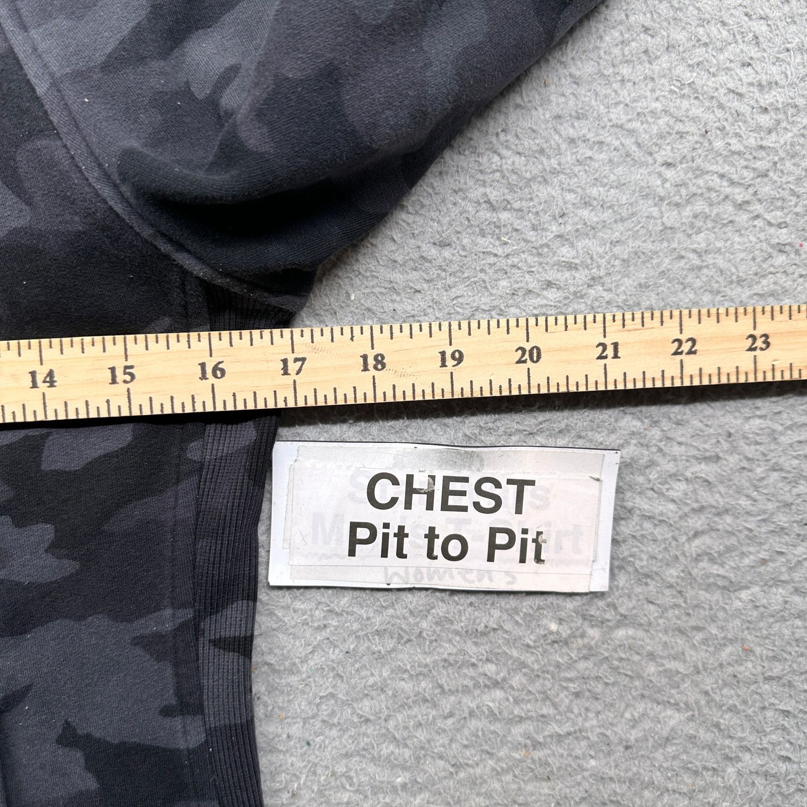 Lululemon Lululemon Scuba Hoodie Jacket Women 6 Camouflage Black Gray Size M / US 6-8 / IT 42-44 - 8 Thumbnail
