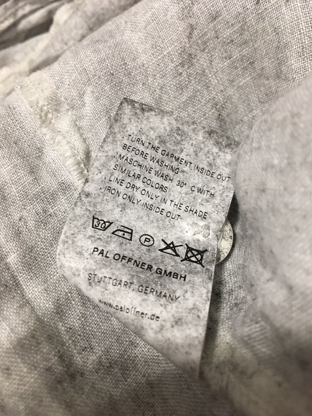 Designer × PAL OFFNER PAL OFFNER Loose Hooded Linen Unisex Overall Size 1-2 /S Size US 28 / EU 44 - 13 Thumbnail